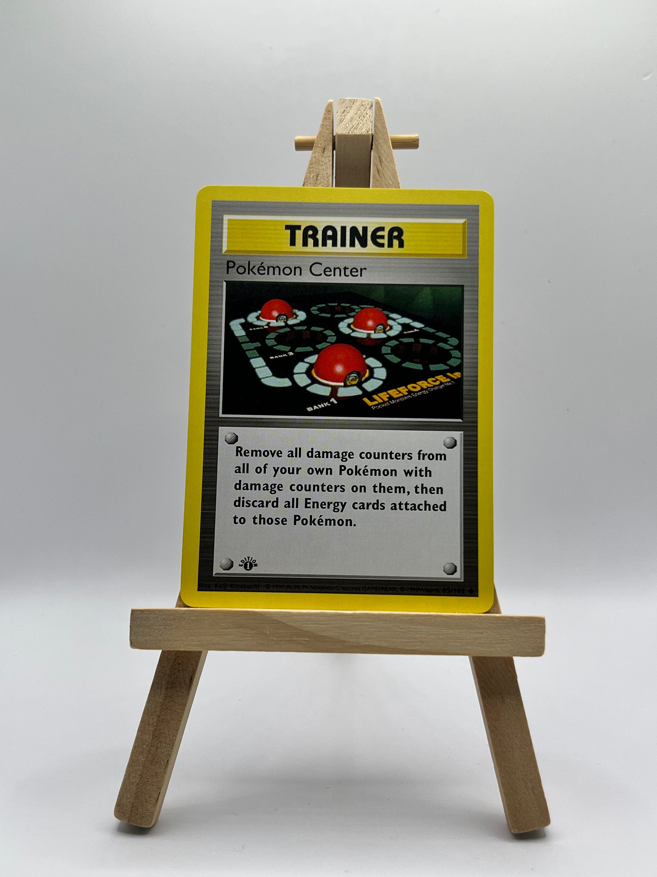 Pokémon Center · Base Set First Edition #85(Shadowless)