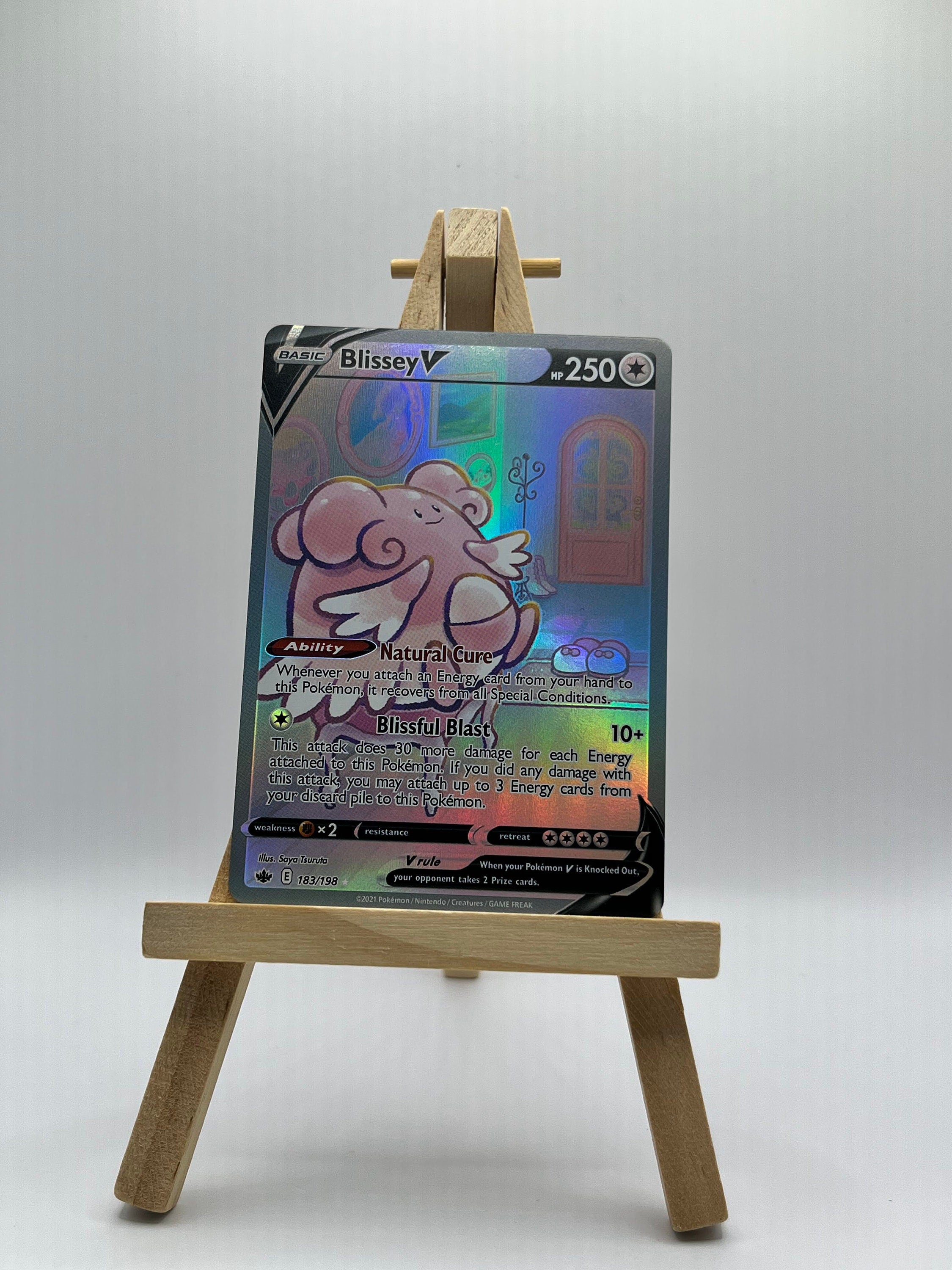 Blissey V (Alternate Full Art) - SWSH06: Chilling Reign (SWSH06)