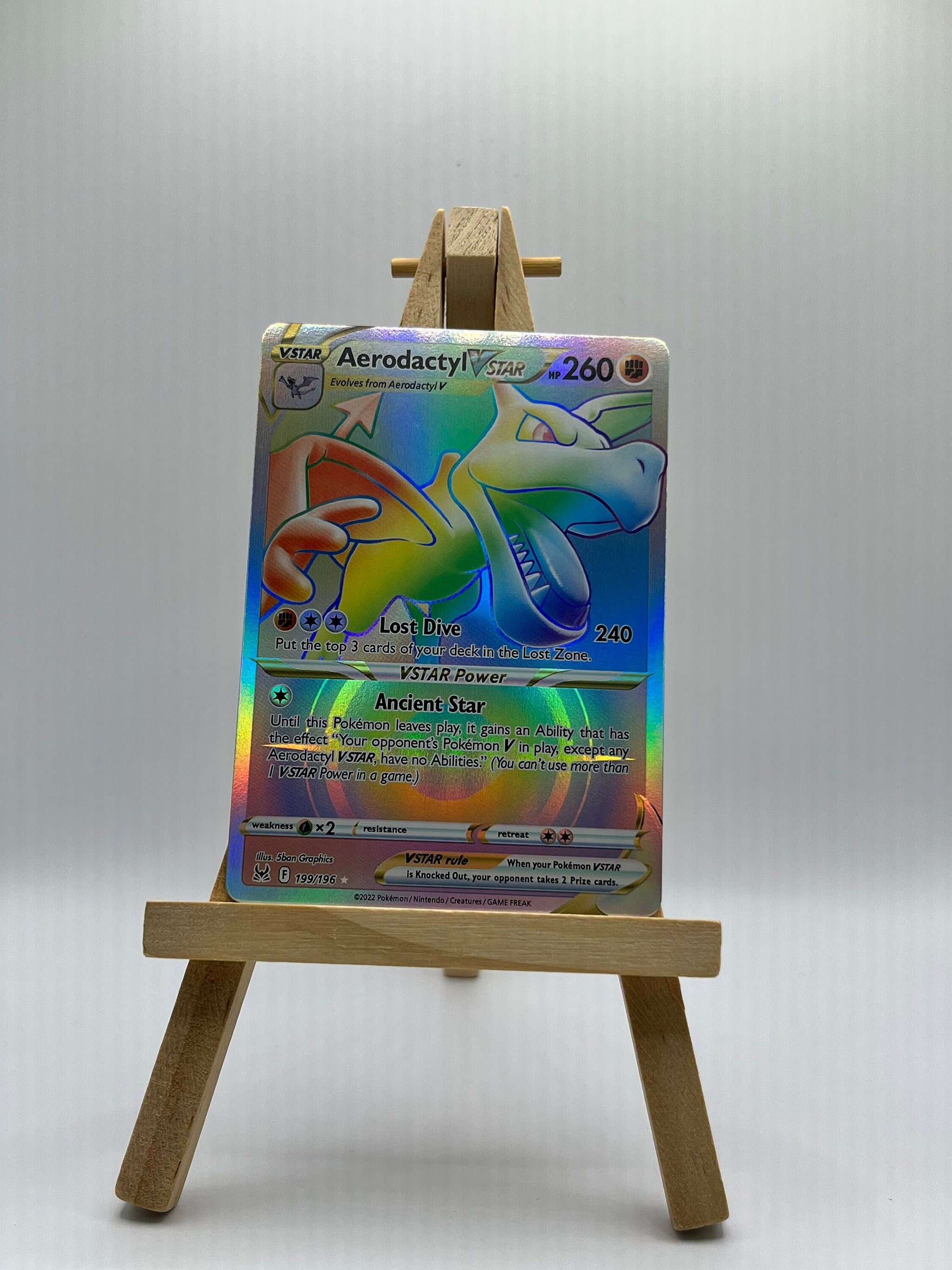 Aerodactyl VSTAR (Secret) - SWSH11: Lost Origin (SWSH11) Aerodactyl VSTAR (Secret) - SWSH11: Lost Origin (SWSH11)