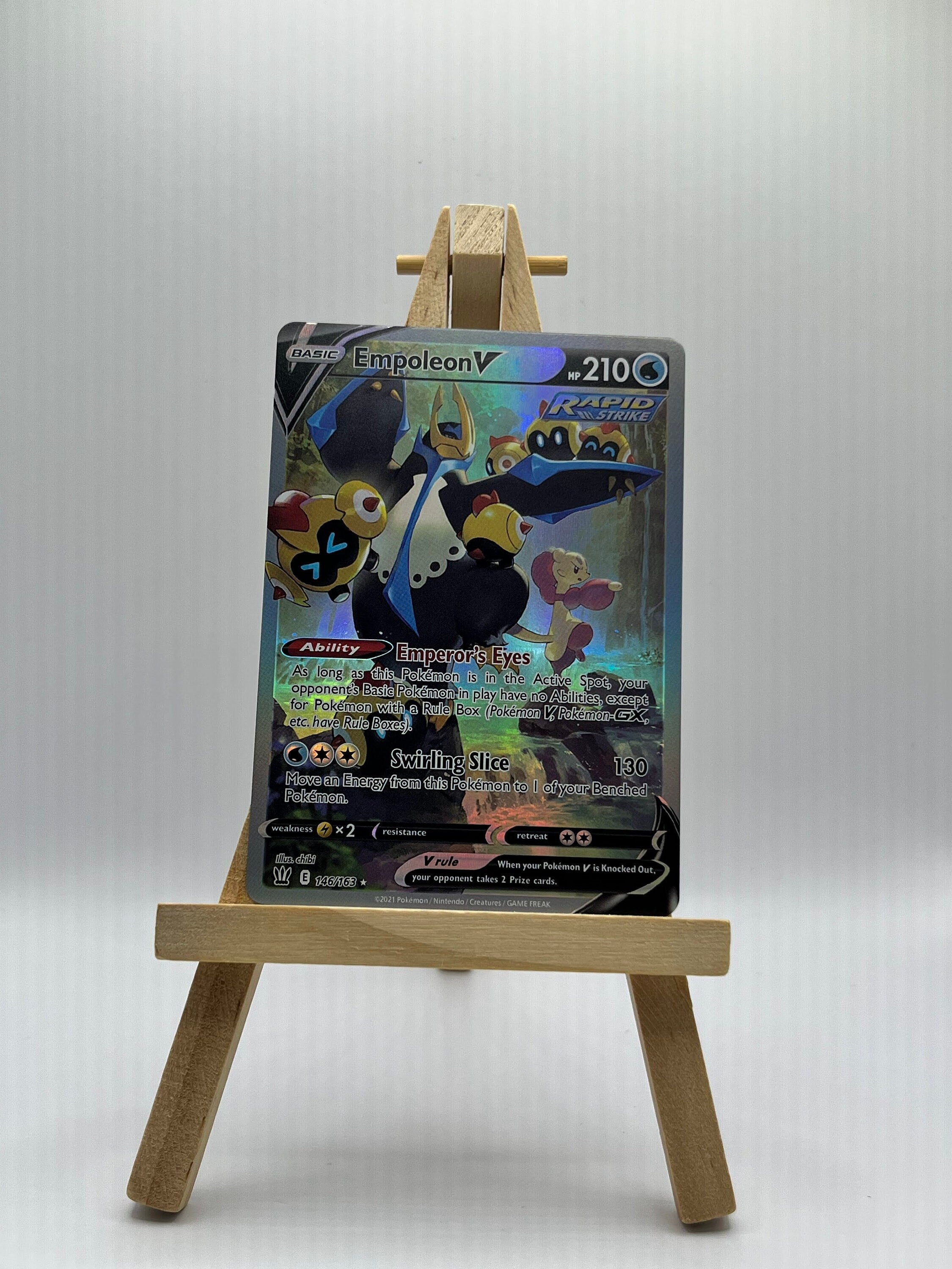 Empoleon V (Alternate Full Art) - SWSH05: Battle Styles (SWSH05)