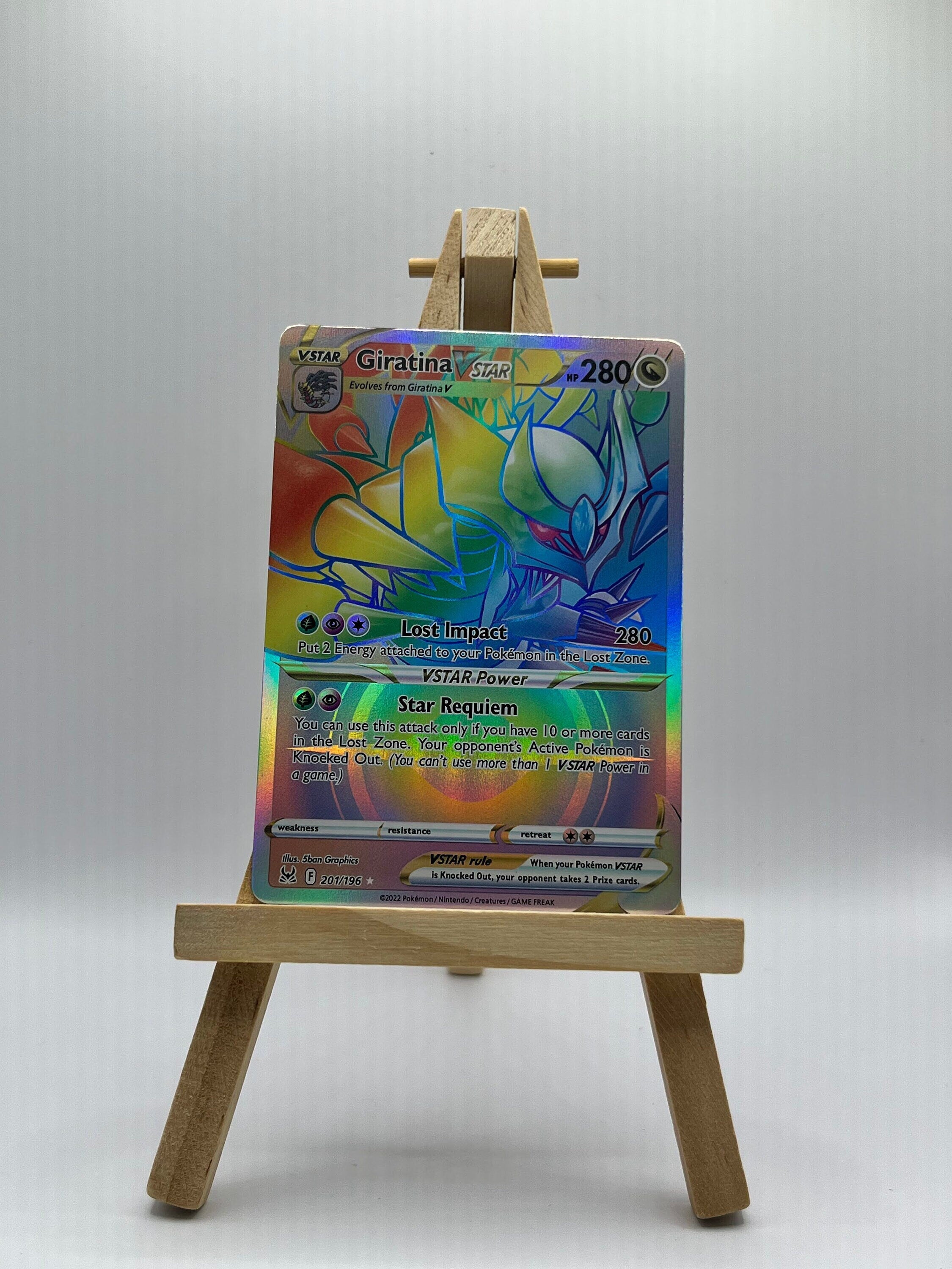 Giratina VSTAR (201) (Secret) - SWSH11: Lost Origin (SWSH11)
