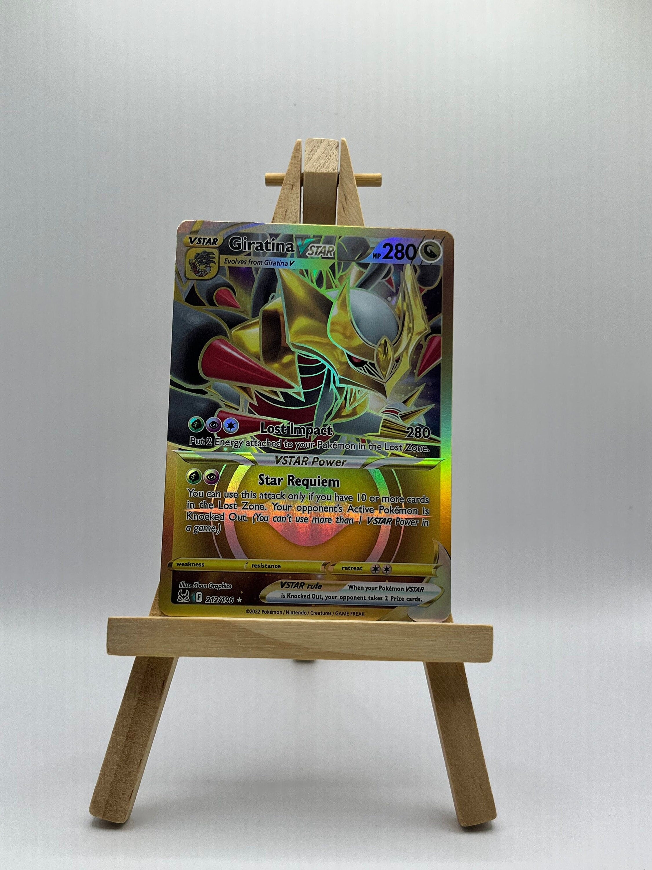 Giratina VSTAR (212) (Secret) - SWSH11: Lost Origin (SWSH11)