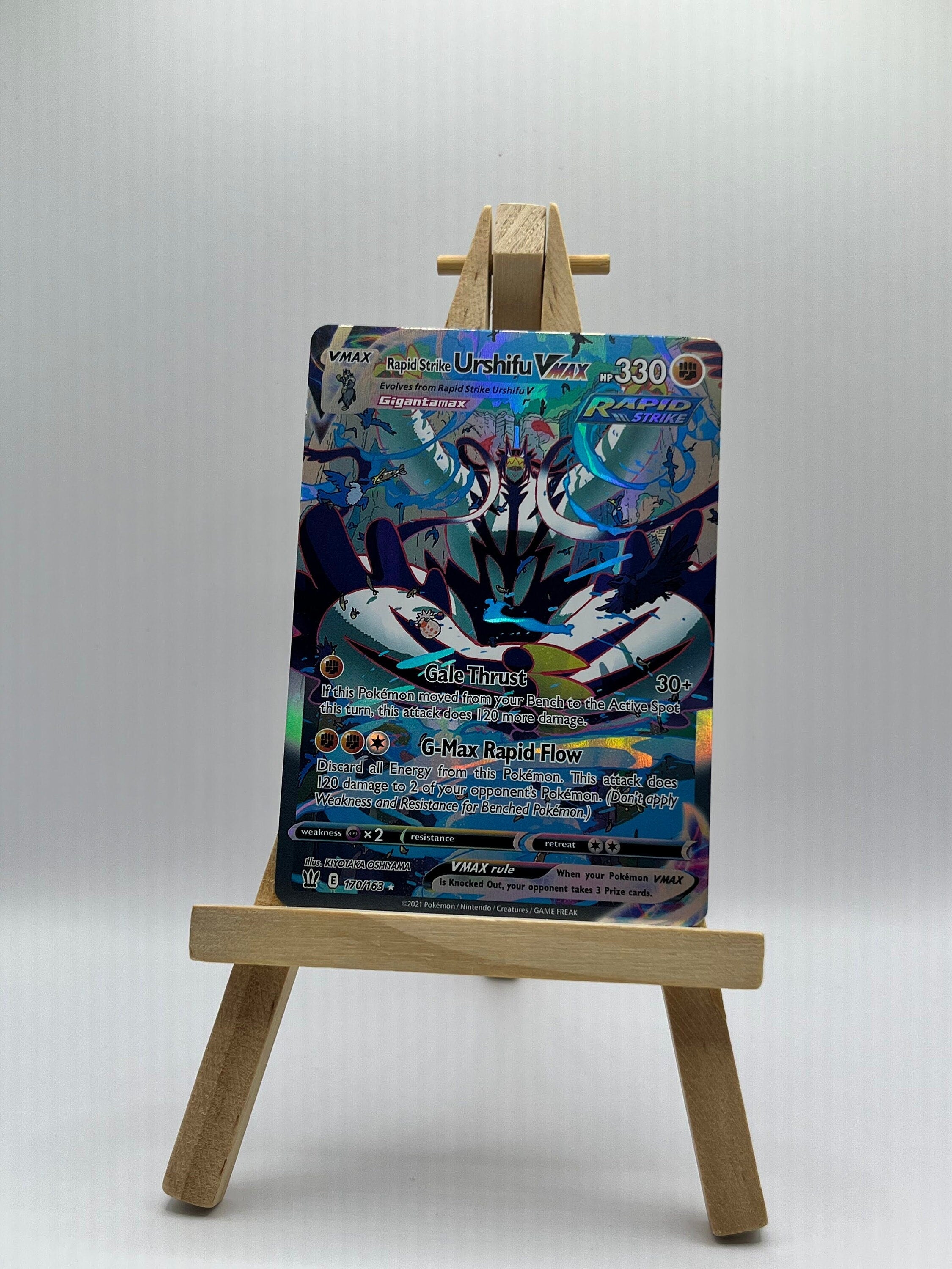 Rapid Strike Urshifu VMAX (Alternate Art Secret) - SWSH05: Battle Styles (SWSH05)