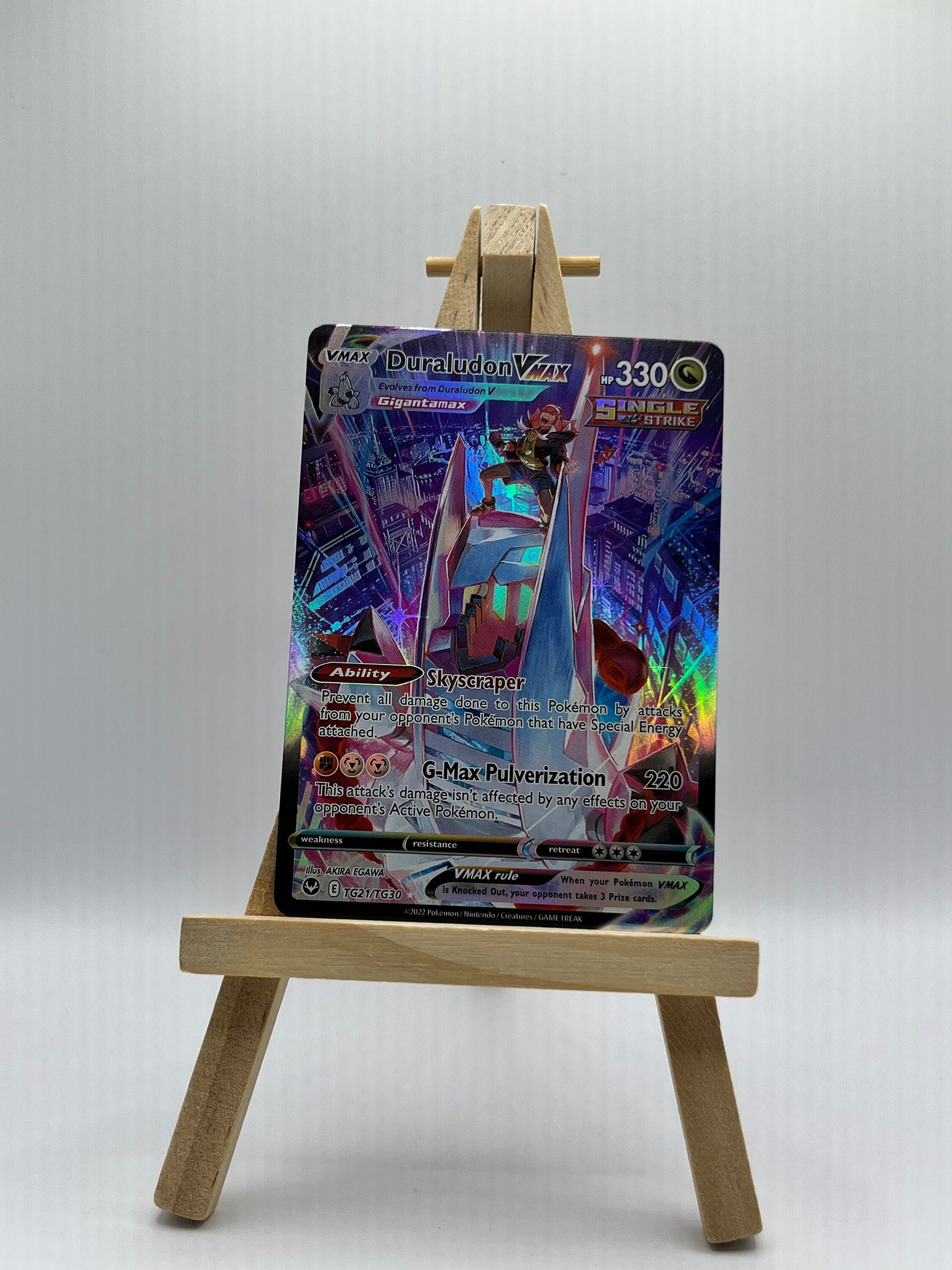 pokemon tcg silver tempest tg30 tg30 duraludon vmax card Duraludon VMAX