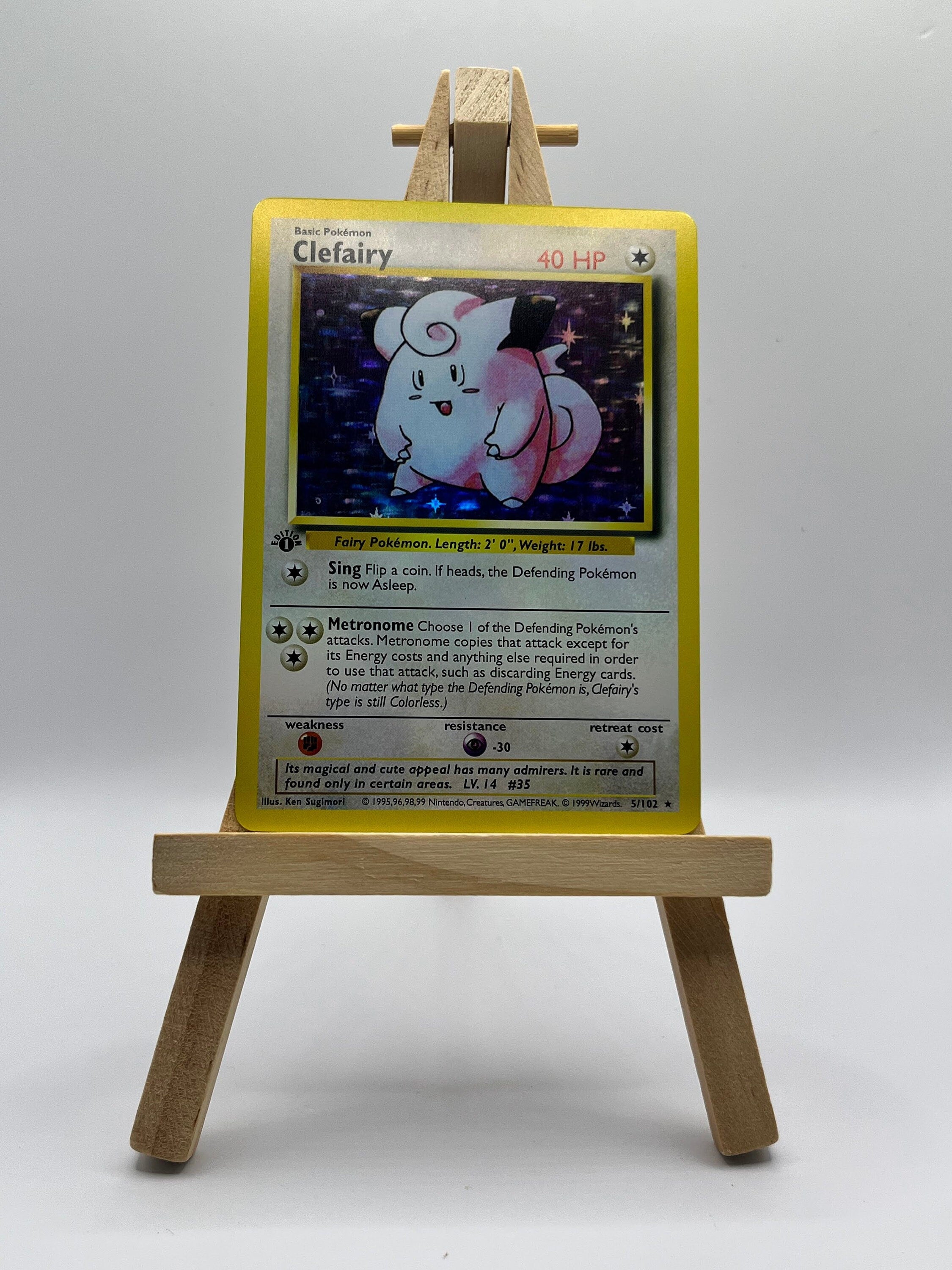 Pokemon Base Set Clefairy 2024 CGC 8.5