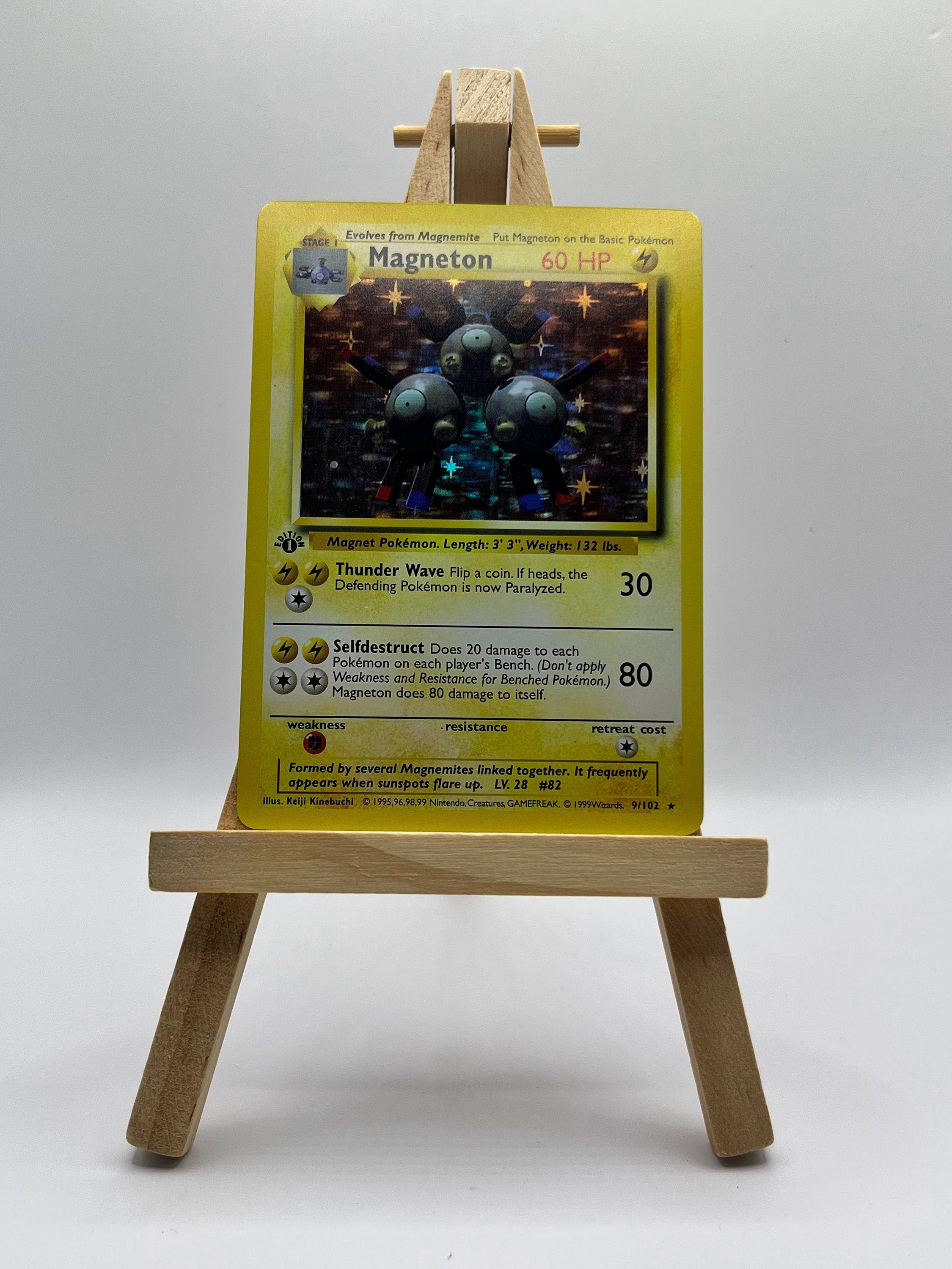 Magneton · Base Set First Edition #9 (Shadowless)