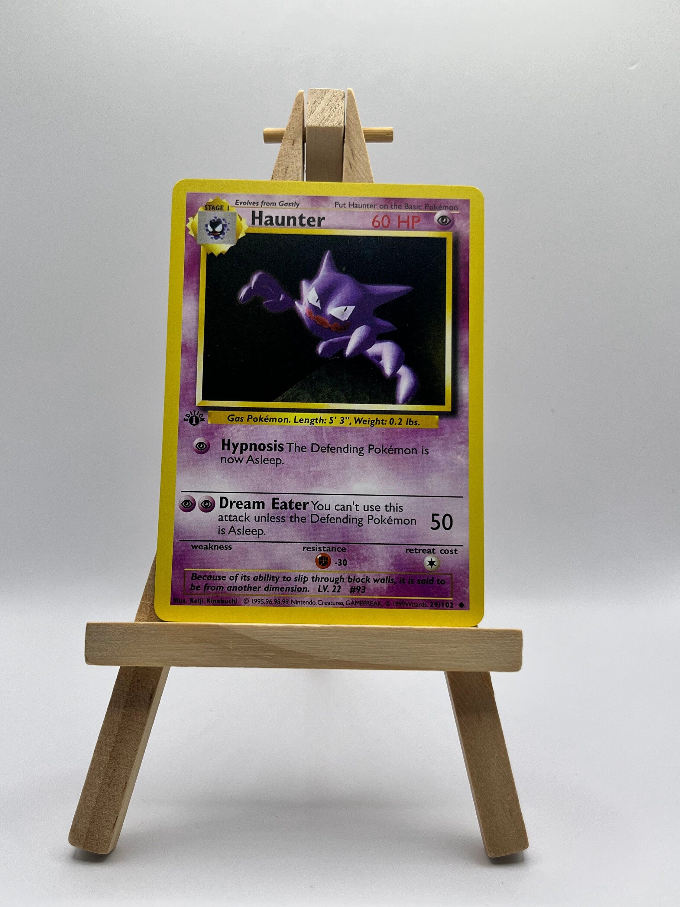 Haunter · Base Set First Edition #29(Shadowless)