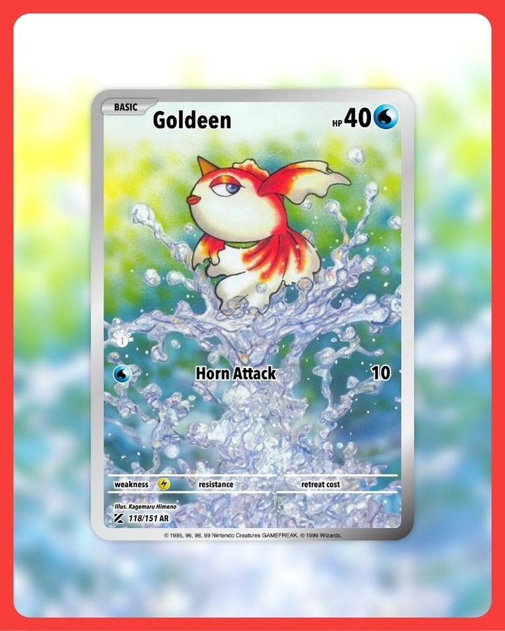 sv8a terastal festival ex booster box japanese pokemon card Pokemon Card Japanese Goldeen No. 118 Topsun Top Sun Blue Back 1995 PL –  FRENLY BRICKS main image 0
