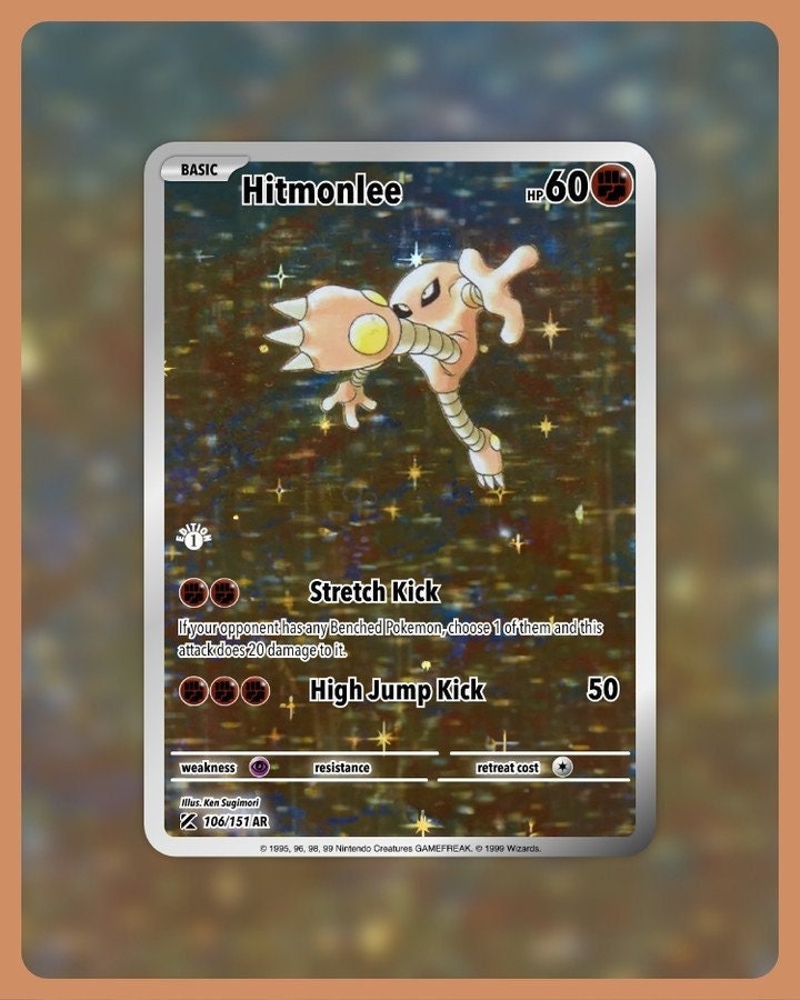 151 PokeArtica AI Artwork Custom Card - Hitmanlee HOLO 106/151