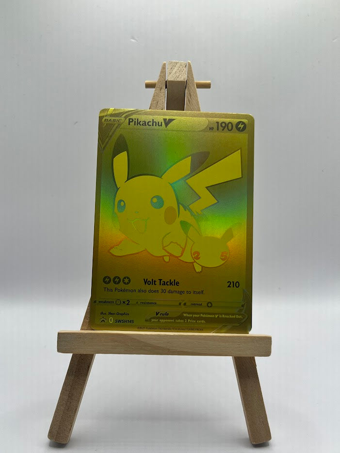 Pikachu V - SWSH145 - SWSH: Sword & Shield Promo Cards (SWSD)