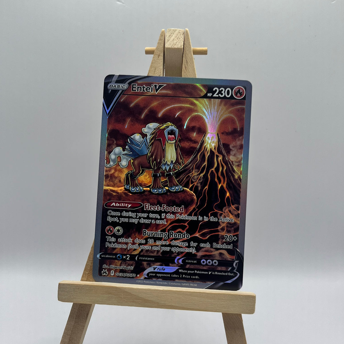 Entei V - Crown Zenith (CRZ) #GG36 Entei V - Crown Zenith (CRZ) #GG36