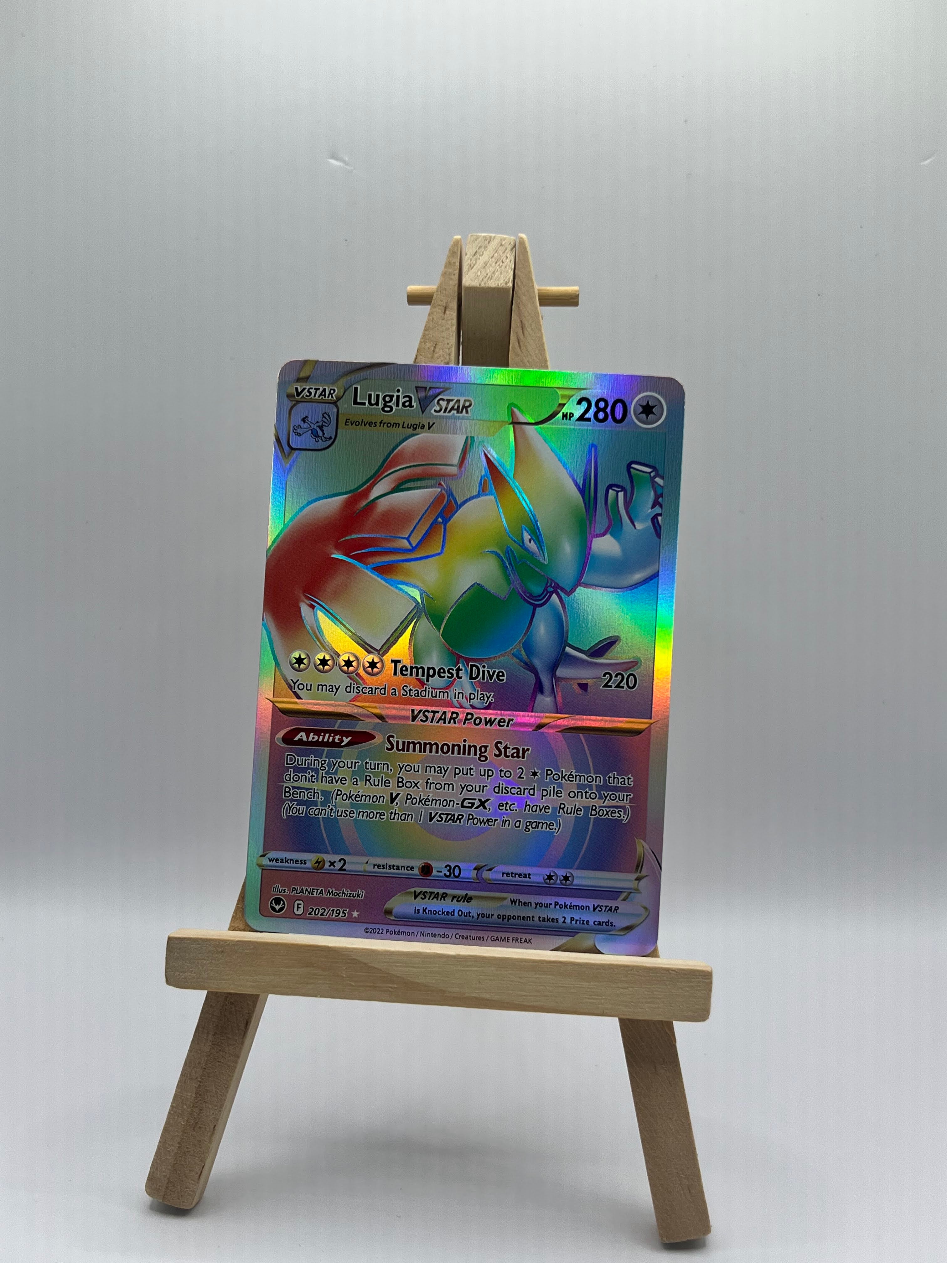 Pokemon Silver Tempest Secret Rare/Rainbow Rare hotsell Lugia VSTAR!