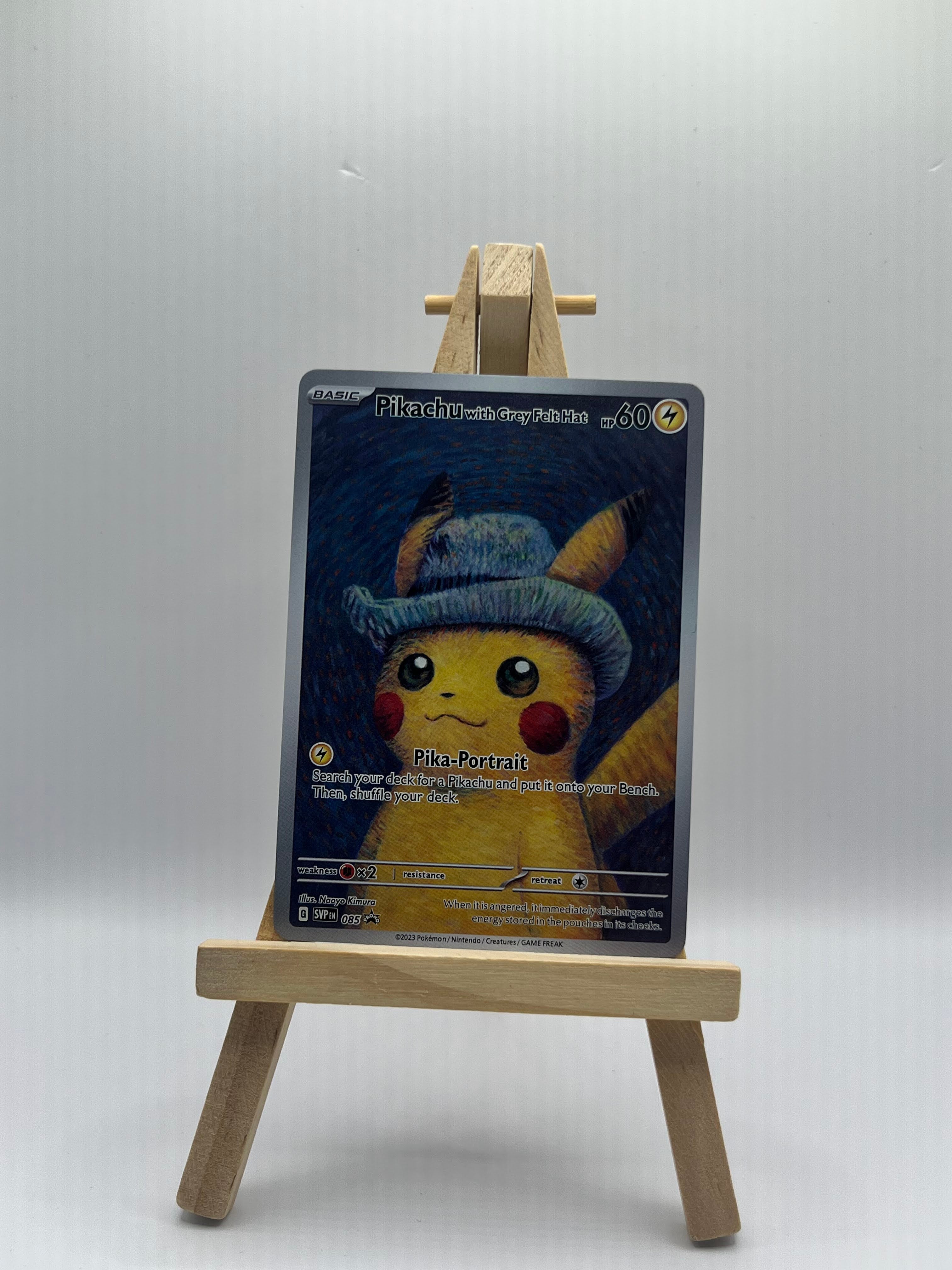 Pikachu with Grey Felt Hat - Scarlet & Violet Promos (SVP) #085