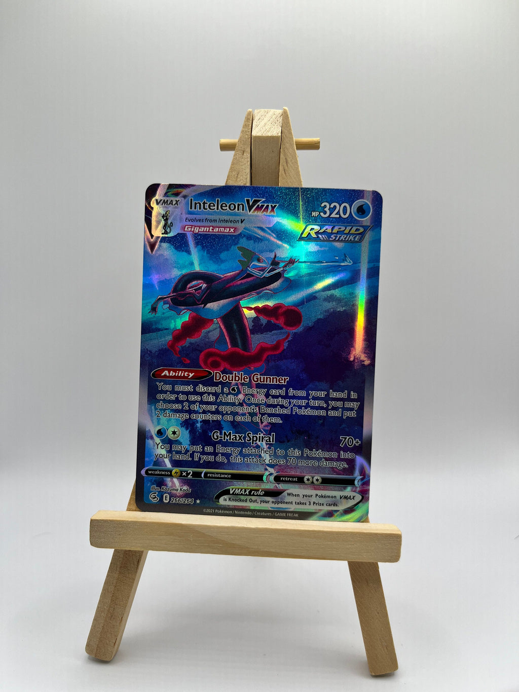inteleon vmax pokemon card Inteleon VMAX (Alternate Art Secret)