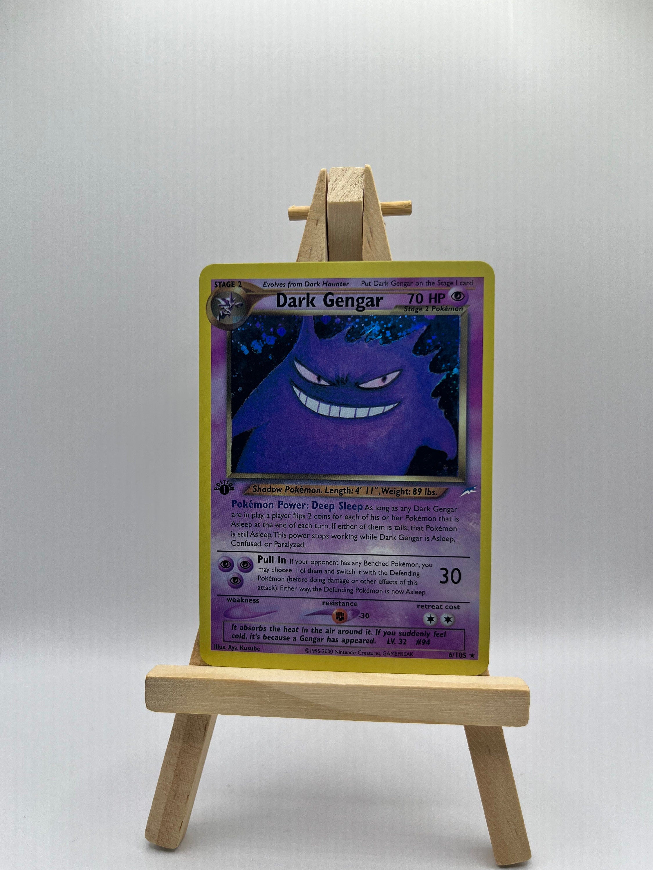 Dark Gengar 6/105 newest Neo Destiny Itailian