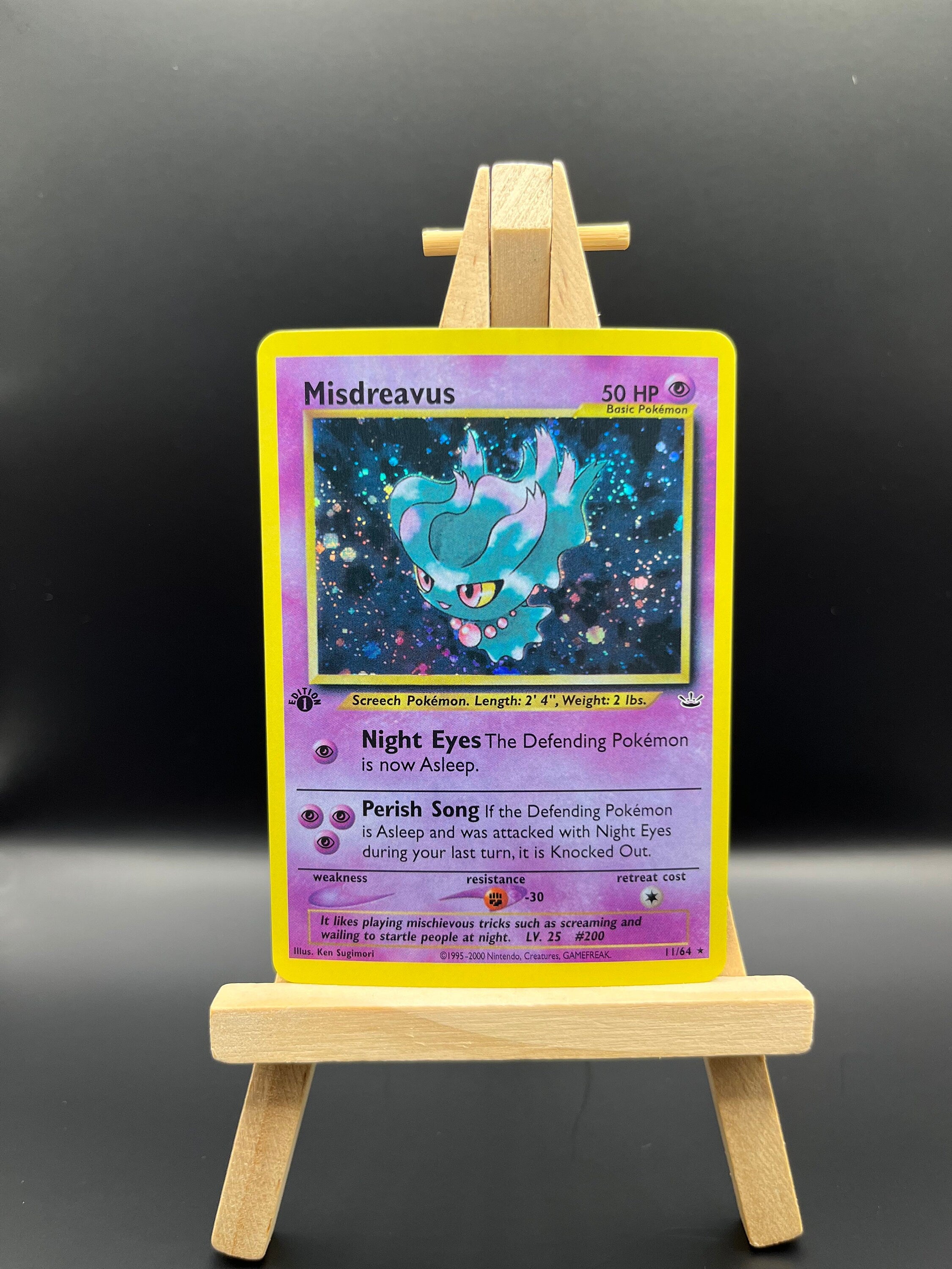 Pokémon Neo Revelation Misdreavus offers Holo NM