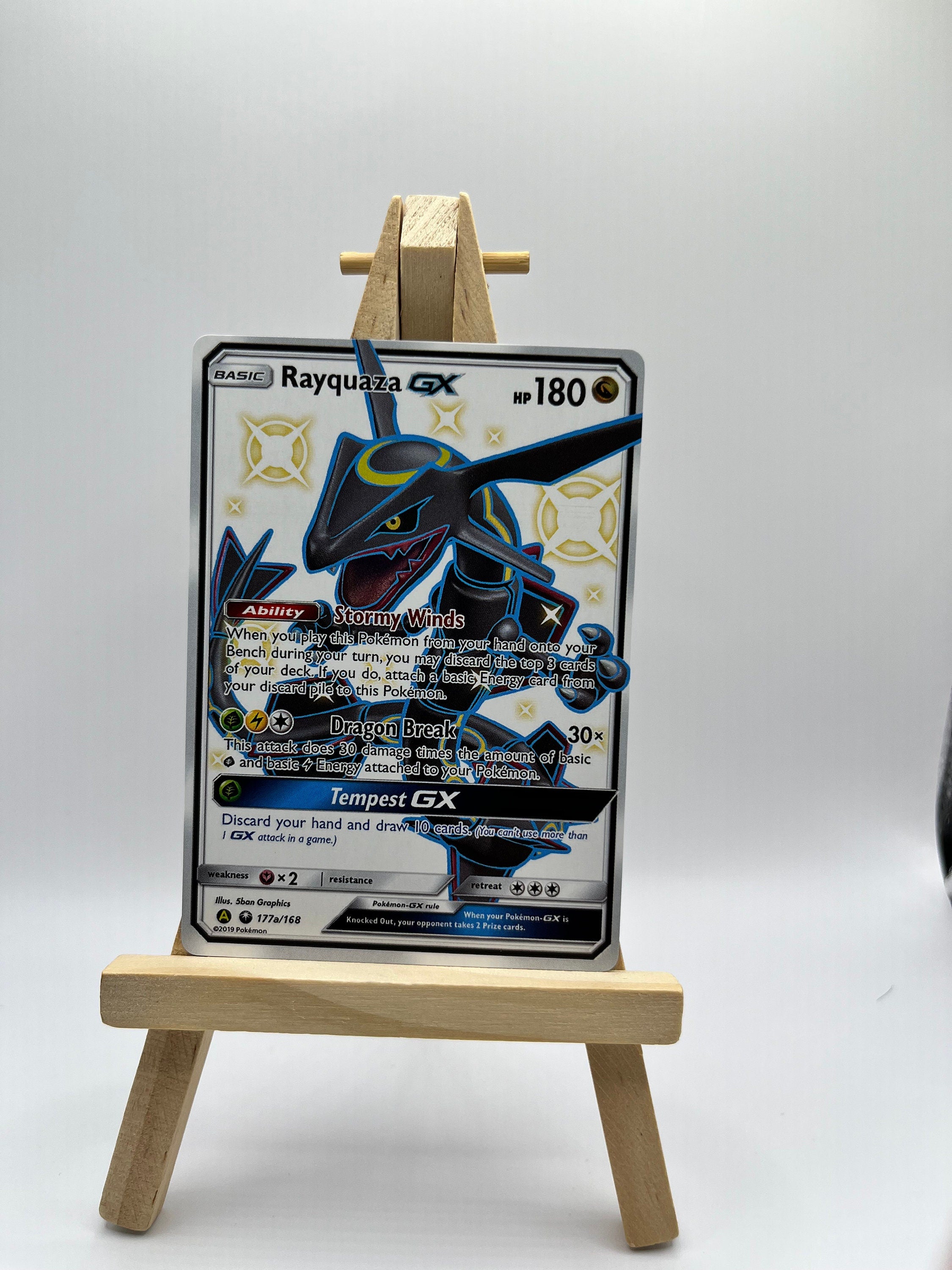 Pokemon discount Rayquaza GX 177a/168