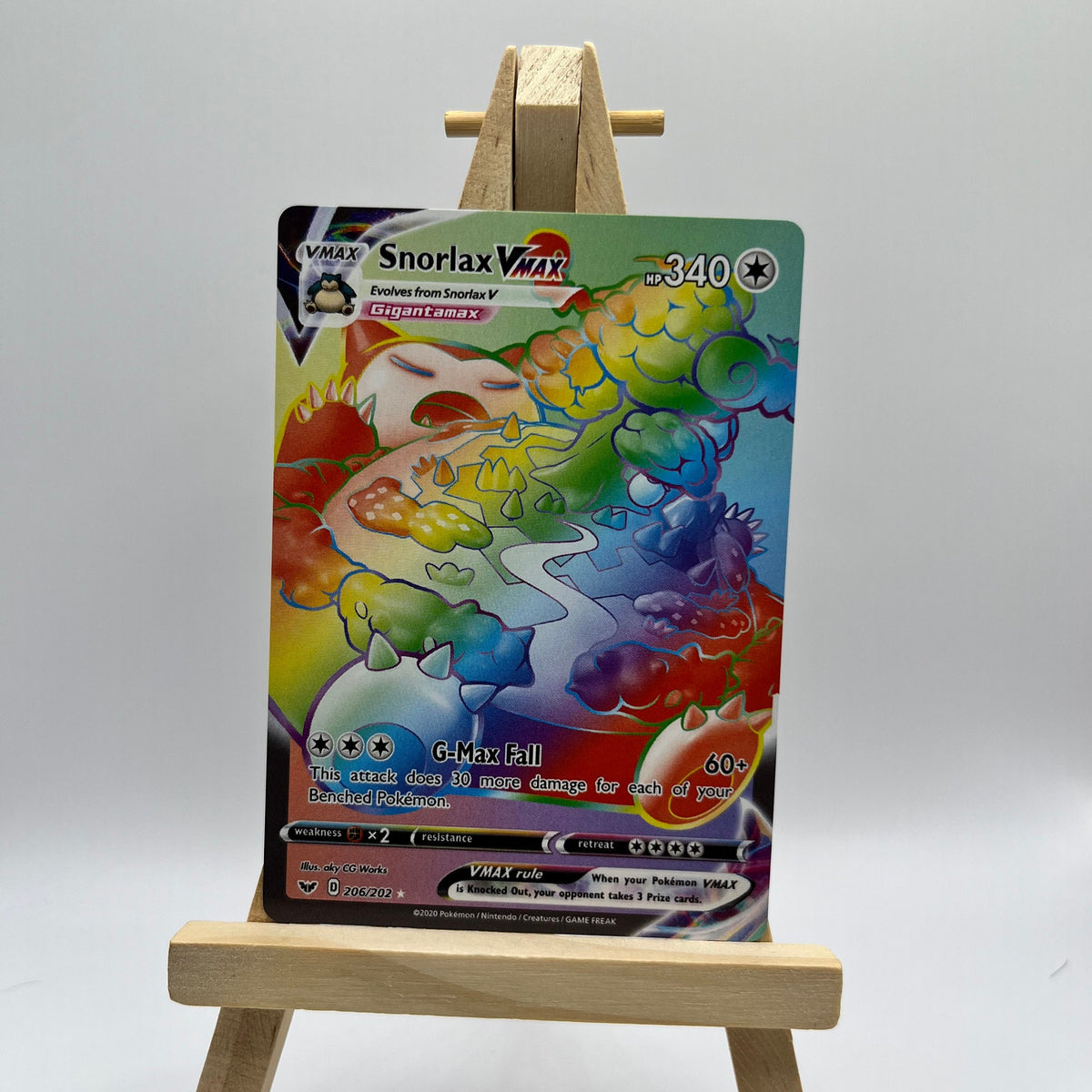 Snorlax VMAX (Secret) - SWSH01: Sword & Shield Base Set (SWSH01)