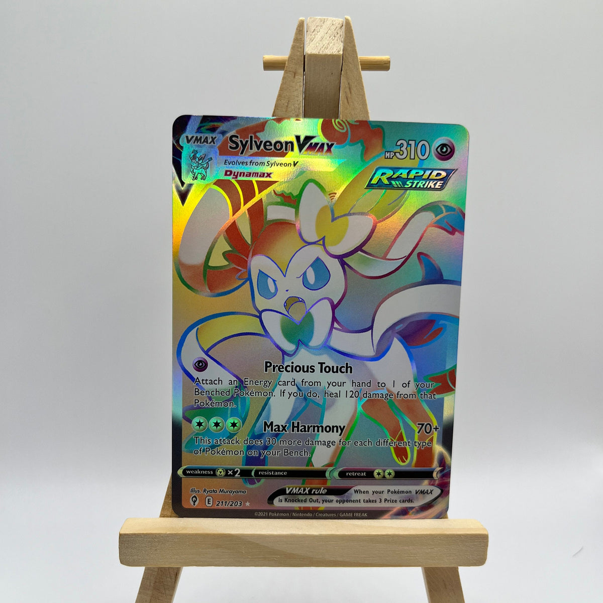 Sylveon VMAX (Secret) - SWSH07: Evolving Skies (SWSH07) Sylveon VMAX (Secret) - SWSH07: Evolving Skies (SWSH07)