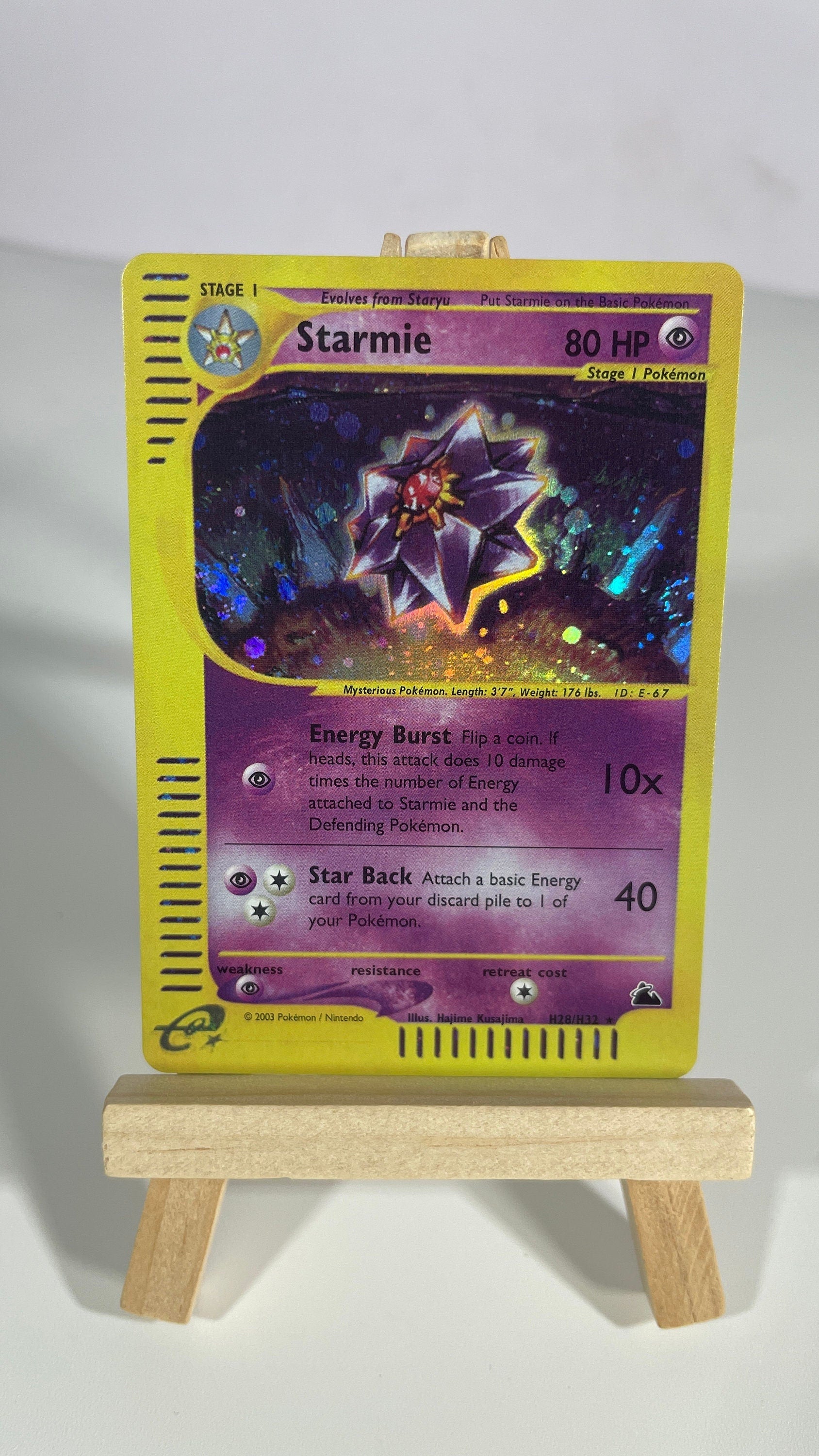 Starmie (H28) - Skyridge (SK)