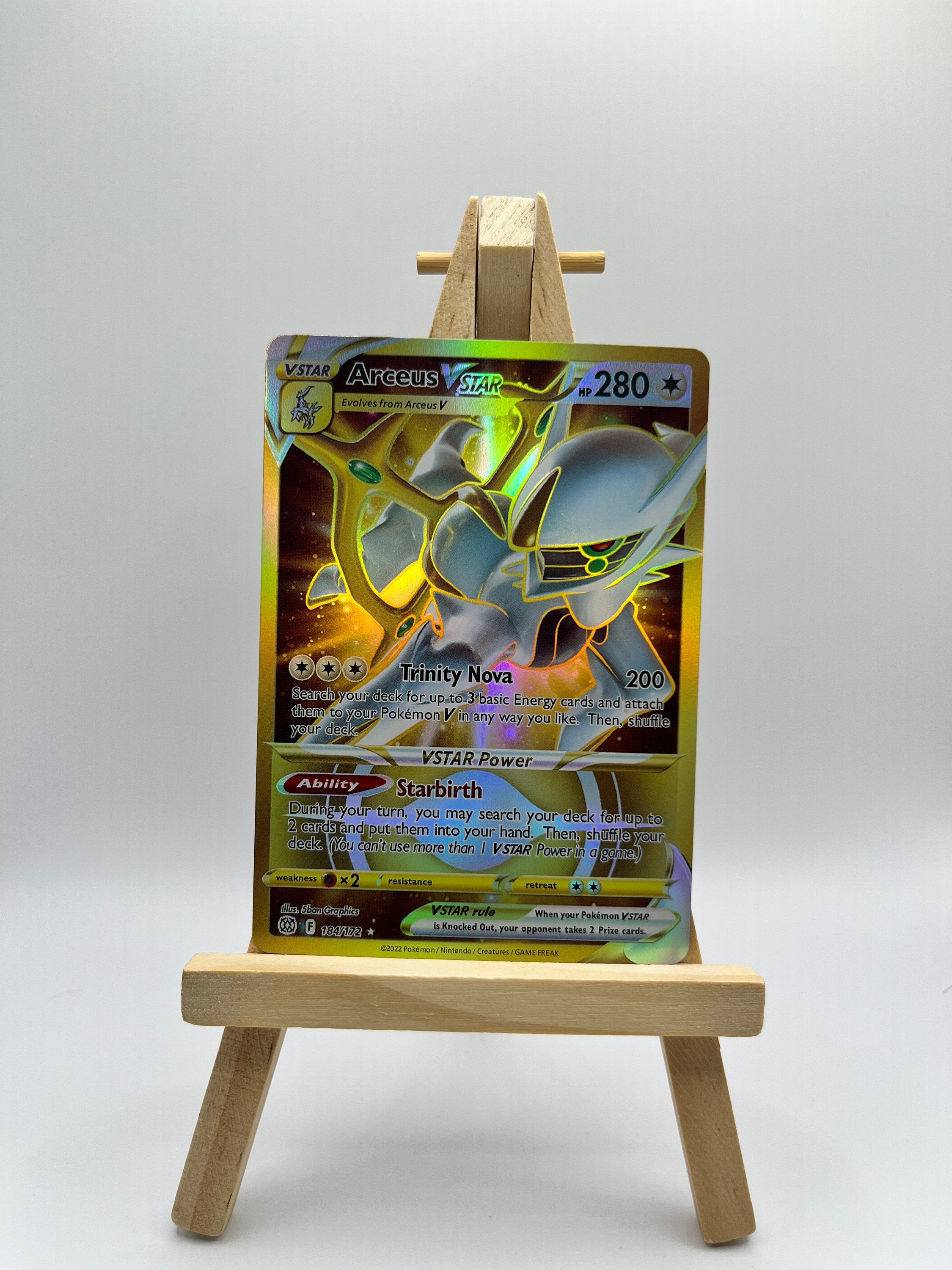 Arceus authentic VStar (Secret)