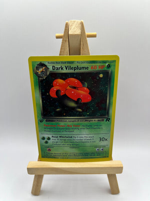 dark vileplume pokemon card Pokemon Team Rocket Dark Vileplume 13/82 CGC 6.5 subs
