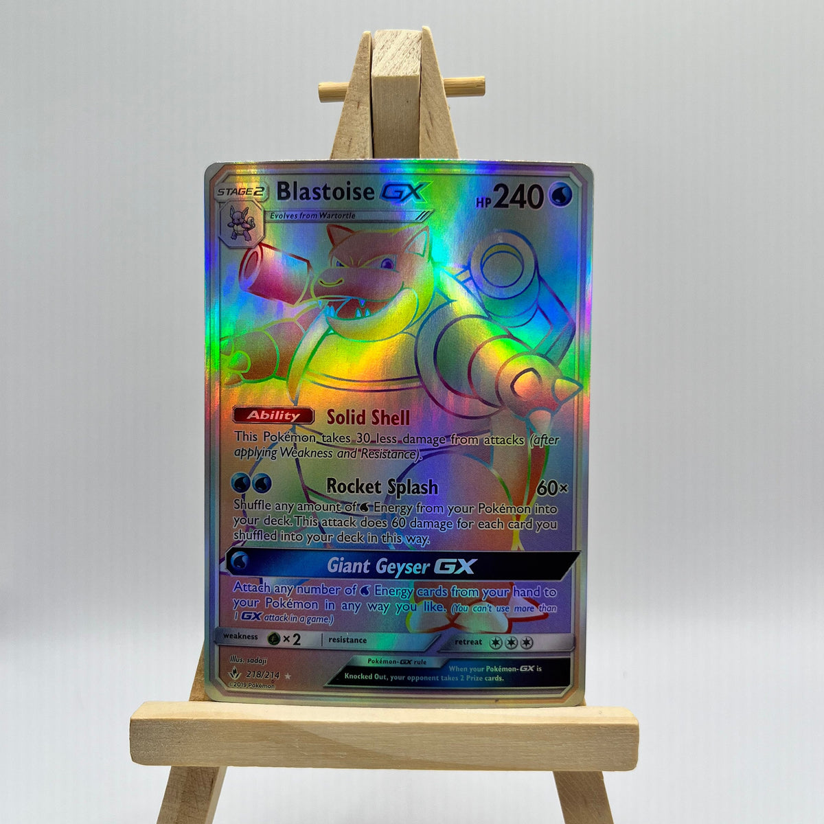 blastoise gx pokemon card Blastoise GX (Secret) - SM