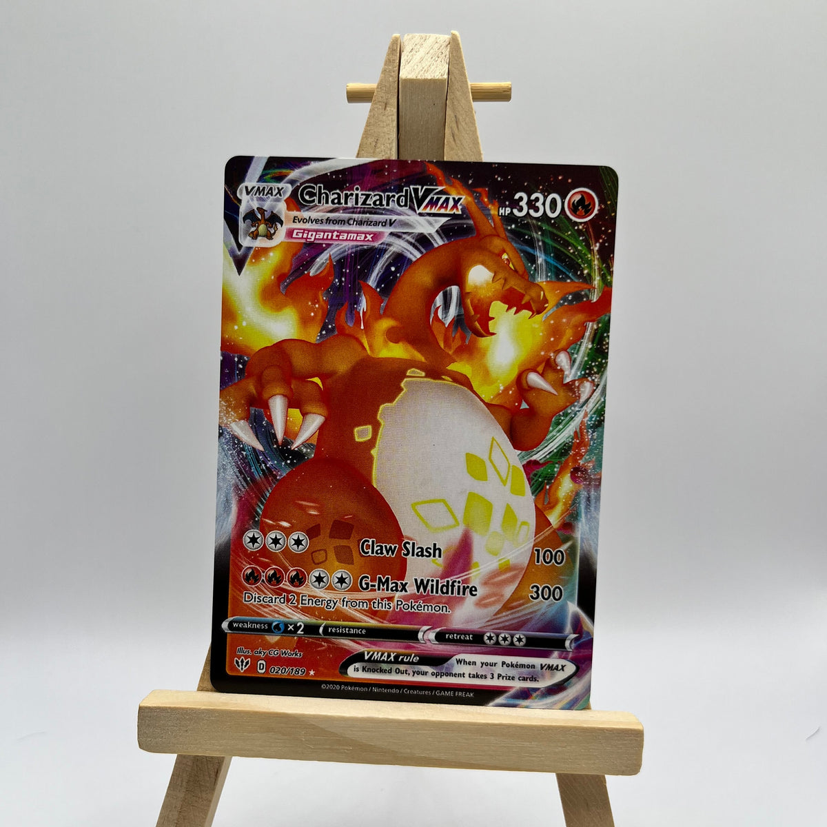 charizard pokemon card darkness ablaze Charizard VMAX