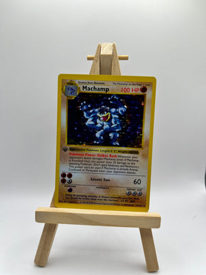 machamp pokemon card first edition - 8/102 (Base Set Shadowless) Fighting Ability Strikes Back Whenever your opponents attack damages Machamp (even if Machamp is Knocked Out) Dark Machamp 1st Edition