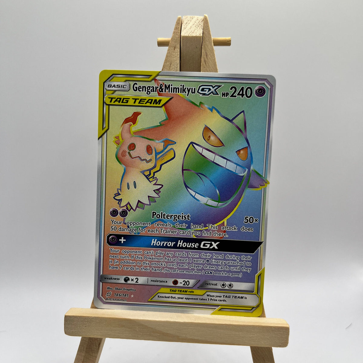 Gengar & Mimikyu GX (Secret) - SM - Team Up (SM9) Gengar & Mimikyu GX (Secret) - SM - Team Up (SM9)