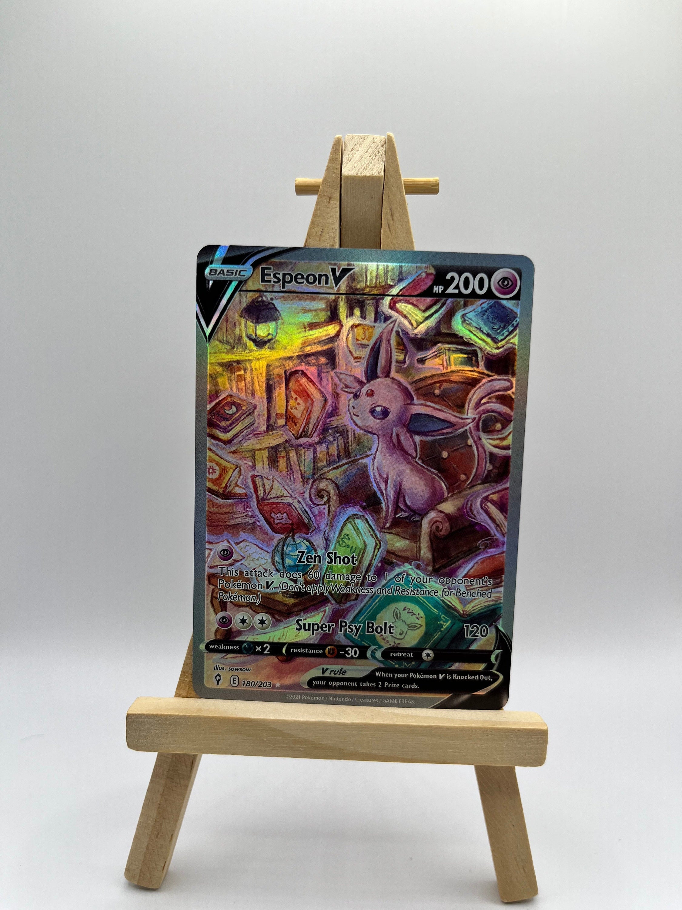 Pokemon Espeon V Alternate Full Art outlets and Pikachu bundle