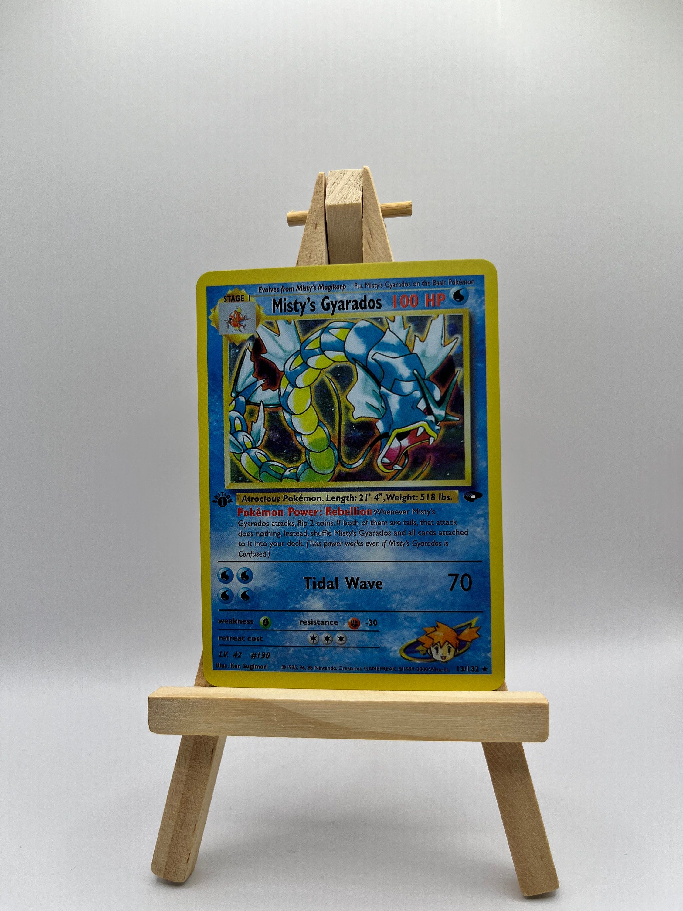 Misty's Gyarados-Holo 2000 Pokemon on sale TCG Gym Challenge