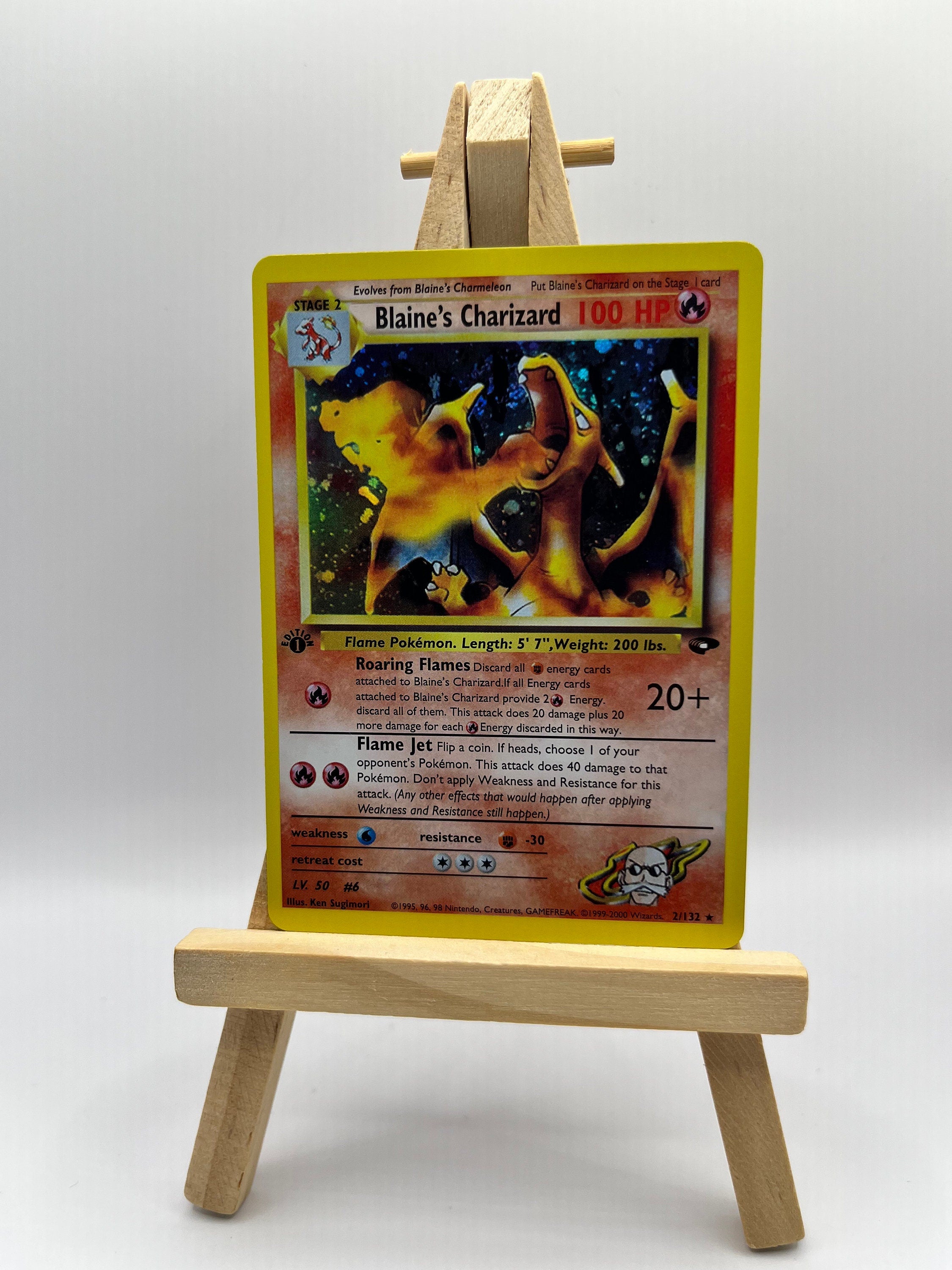 Pokemon Blaine's good Charizard