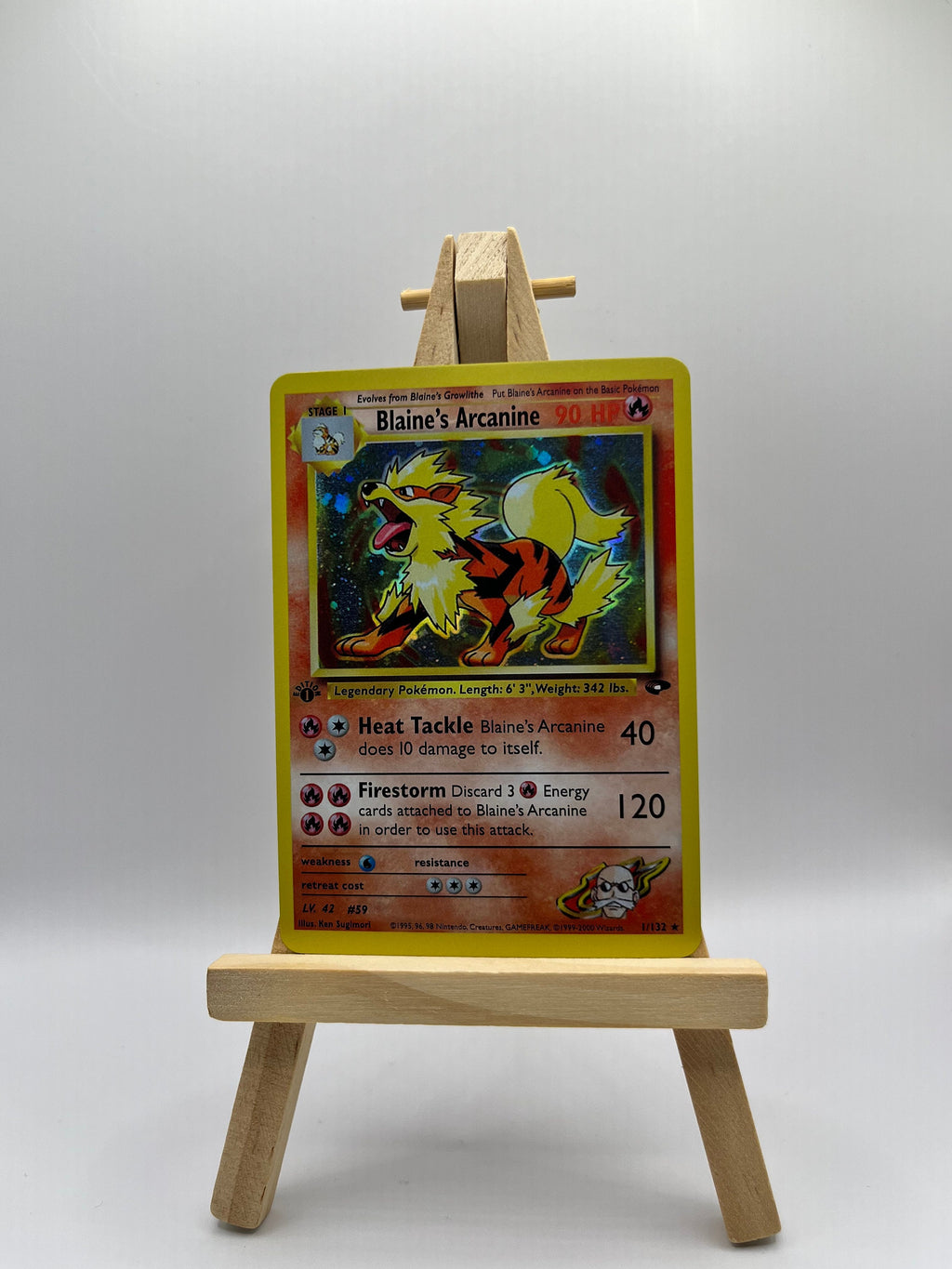 arcanine pokemon card 1995 Buy 1999 TCG Base Set 1st Edition #23/102 Fire Rarity Blaine's Arcanine - Gym Challenge