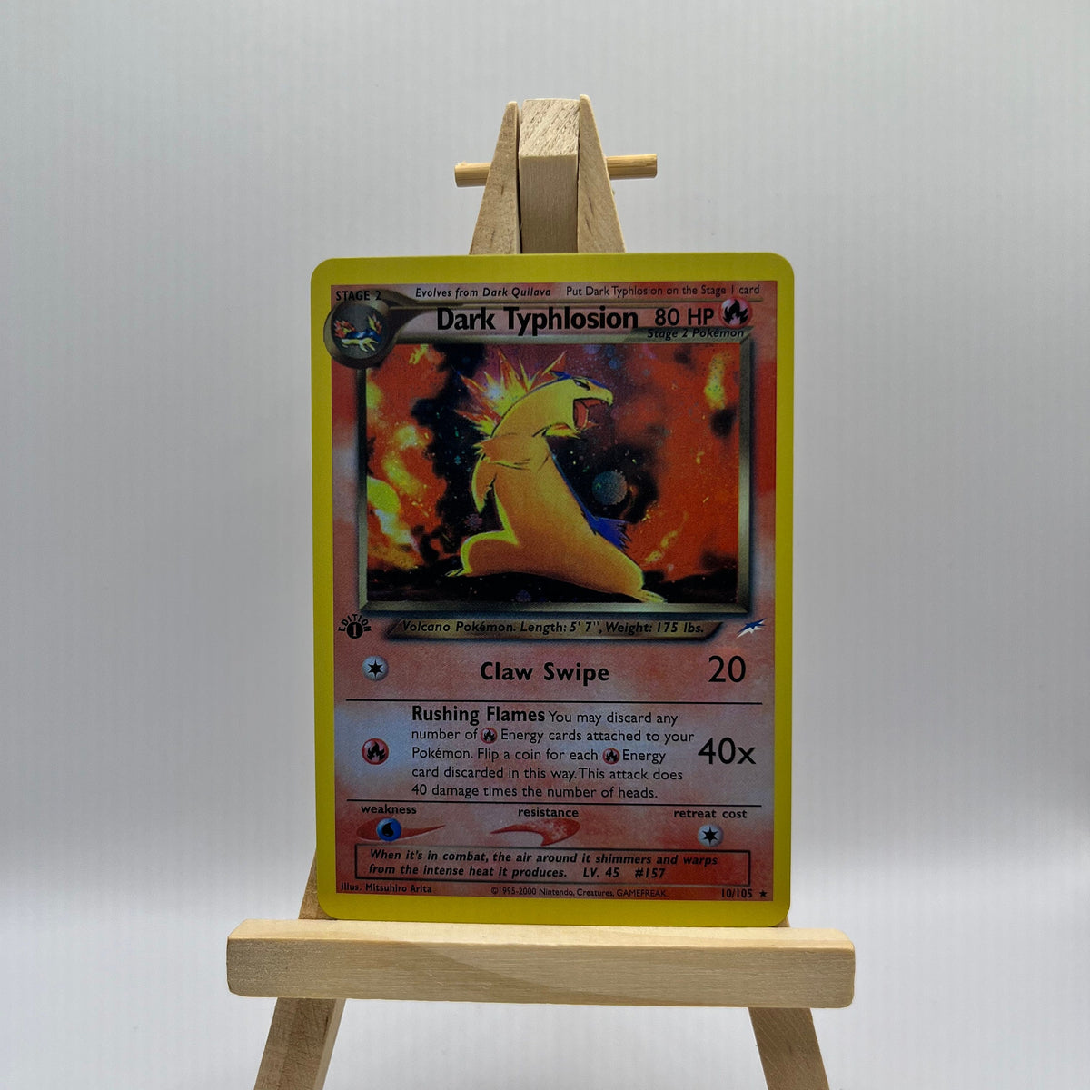 typhlosion pokemon cards Dark Typhlosion