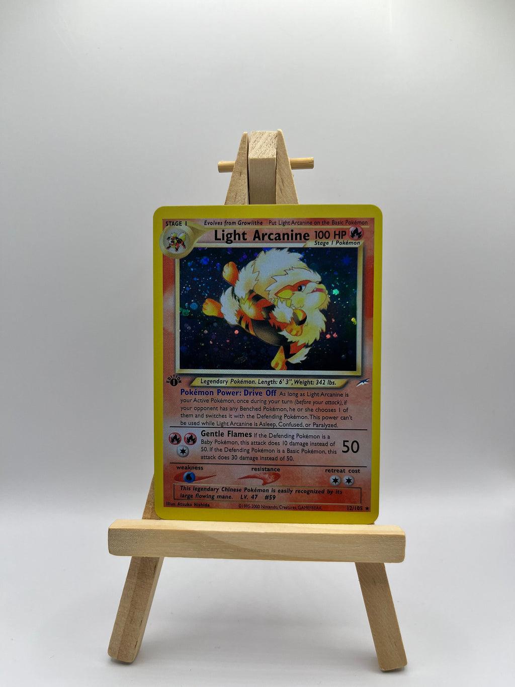 light arcanine pokemon card - 12 - Neo Destiny - Holo Qatar Neo Destiny Unlimited Type my 1st edition Light Arcanine