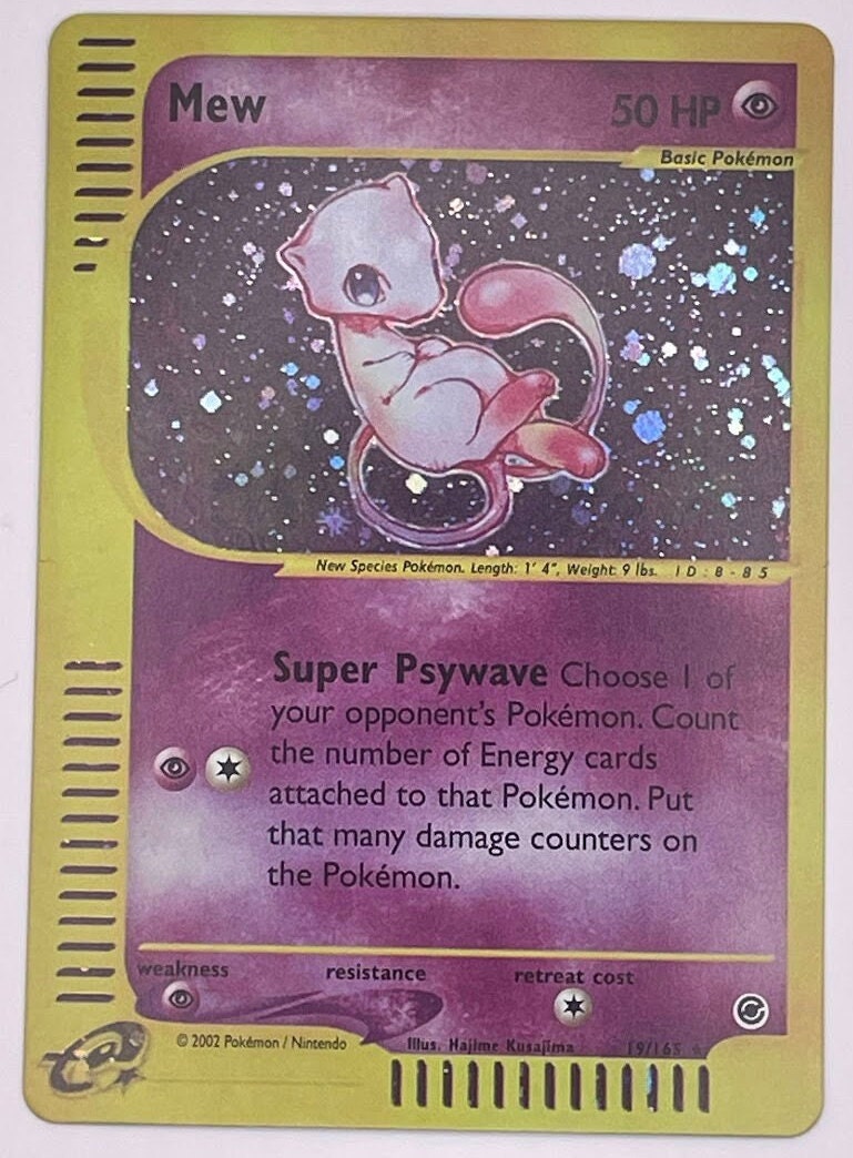 Mew Reprint Bundle Lot of 7 - Expedition, Fusion Strike, Celebrations & Wizards Black Star Promos
