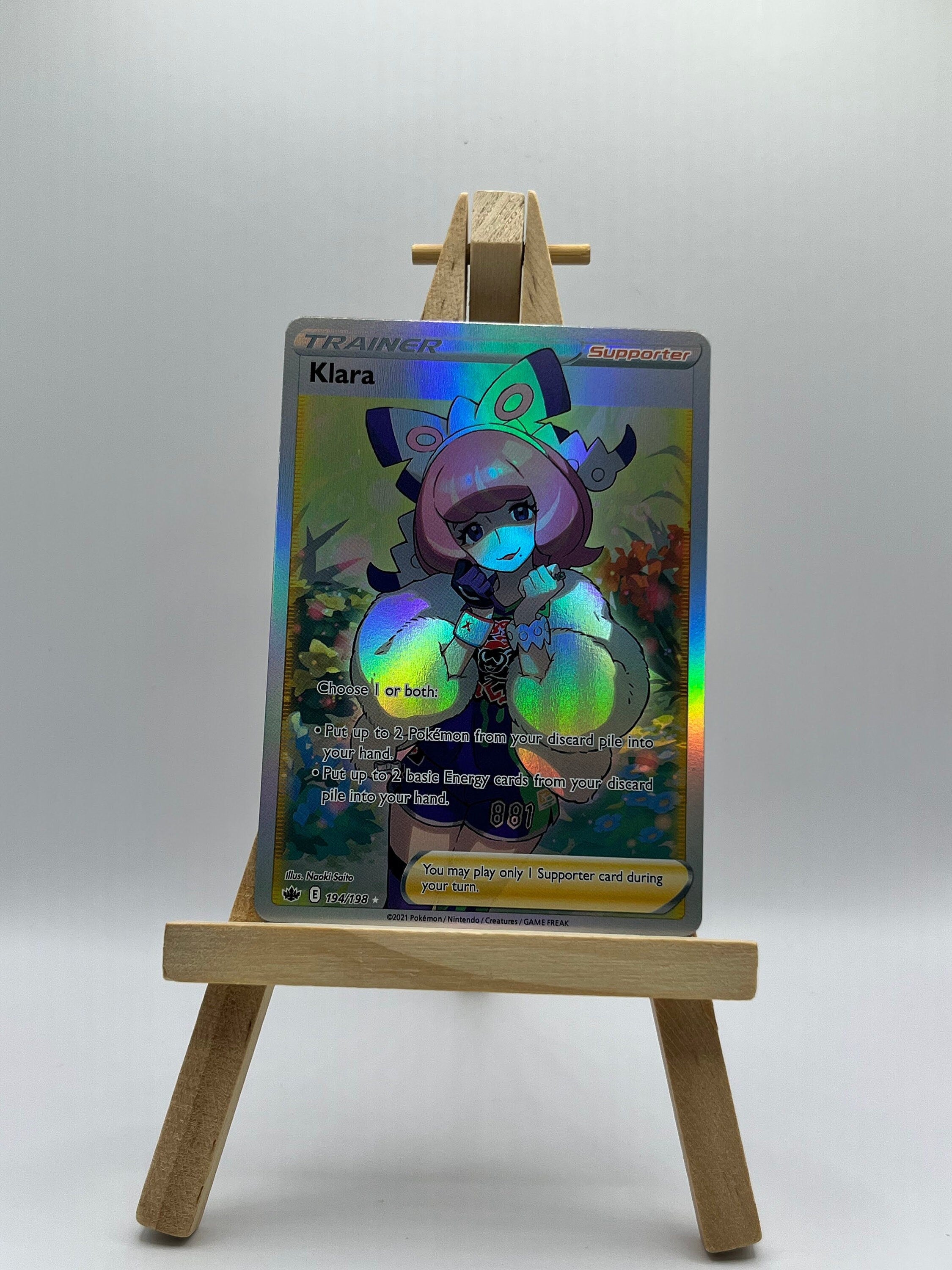 Pokemon orders Klara Full Art Bundle