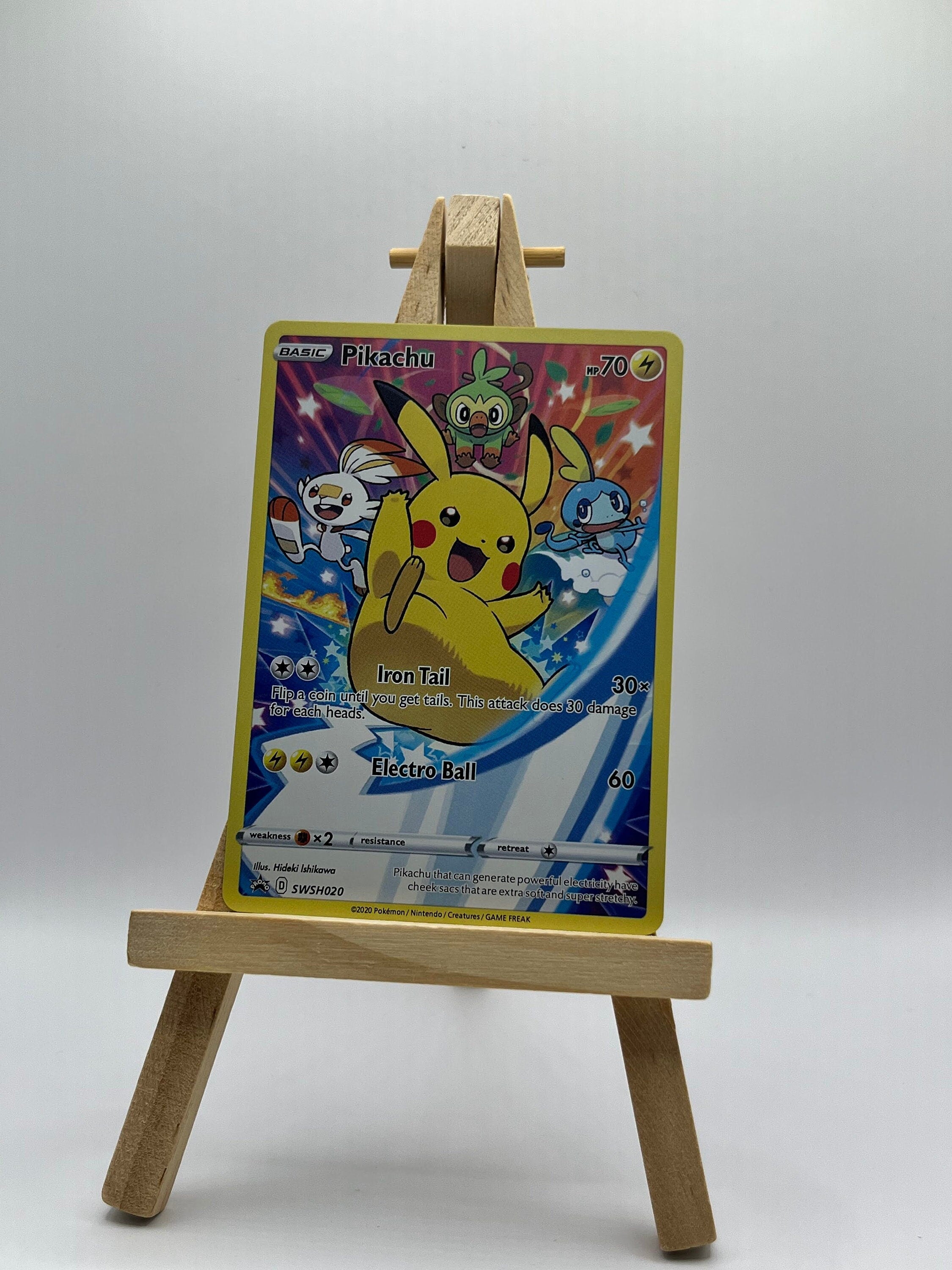 Pikachu - SWSH020 - SWSH: Sword & Shield Promo Cards (SWSD)