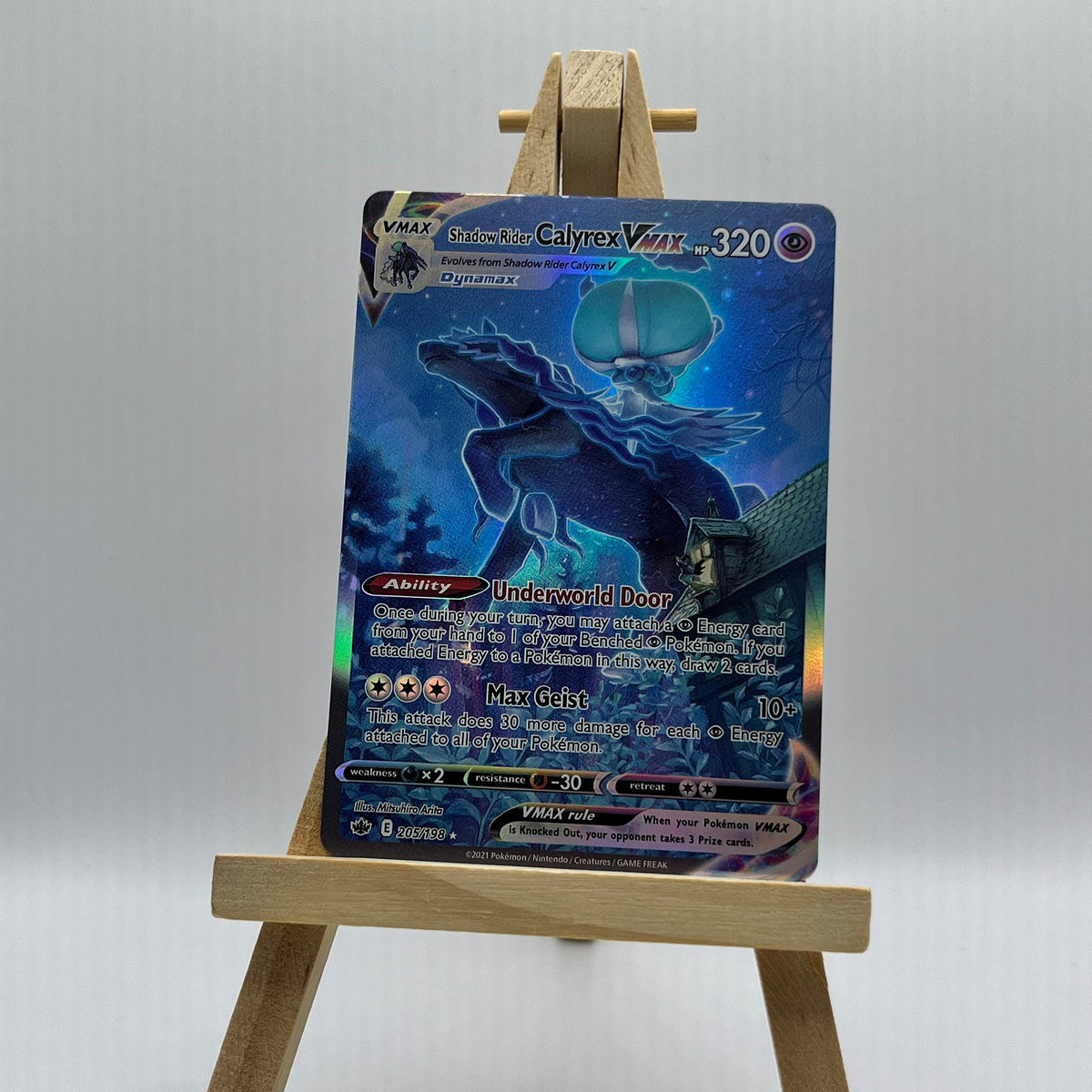 Shadow Rider Calyrex VMAX (Alternate Art Secret) - SWSH06: Chilling Re Shadow Rider Calyrex VMAX (Alternate Art Secret) - SWSH06: Chilling Re