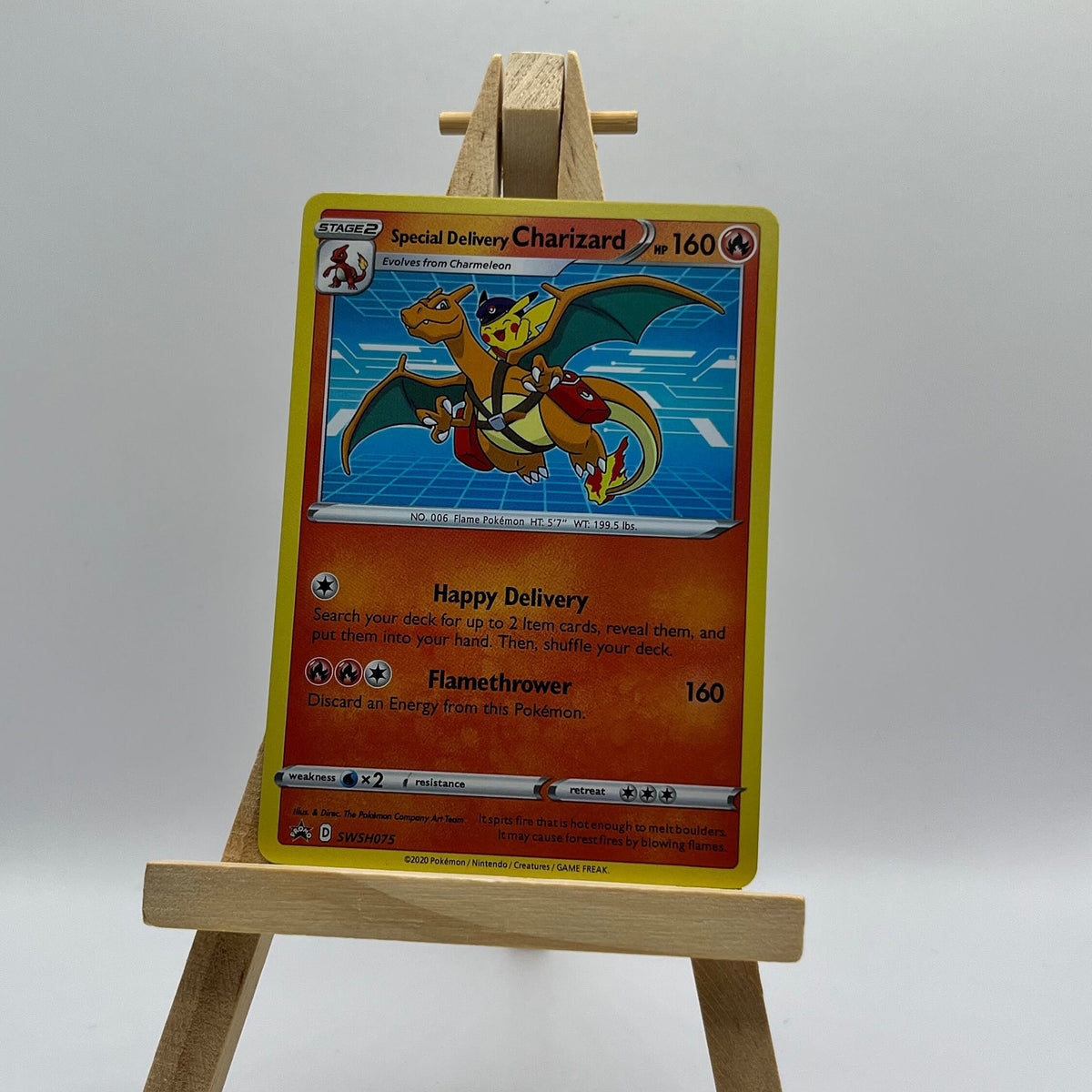Special Delivery Charizard - SWSH075 - SWSH: Sword & Shield Promo Card