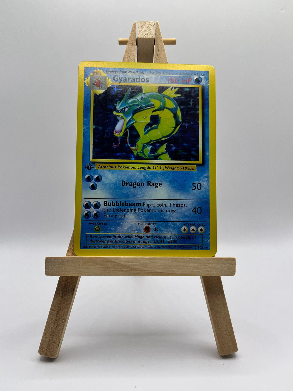 Gyarados · Base Set First Edition #6 (Shadowless)