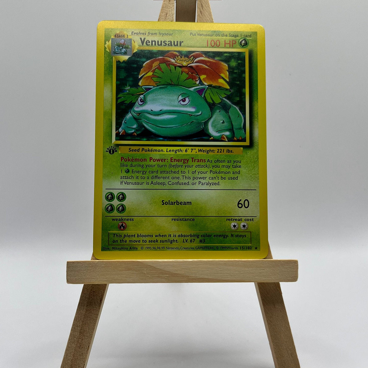 venusaur first edition card value Venusaur · Base Set First Edition #15(Shadowless)
