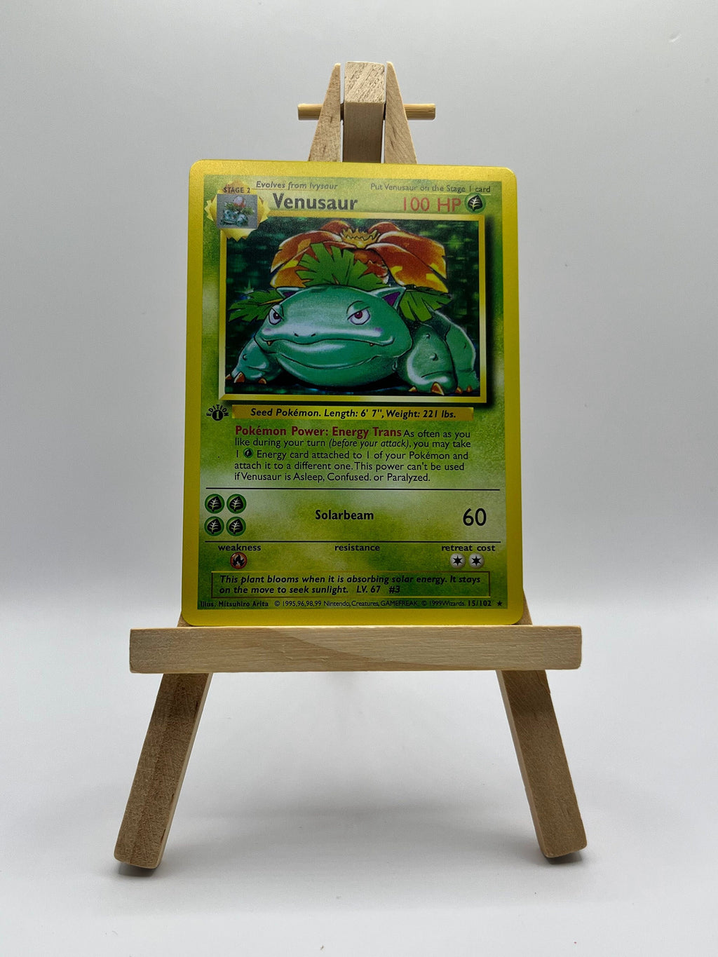 venusaur first edition card value Venusaur · Base Set First Edition #15(Shadowless)