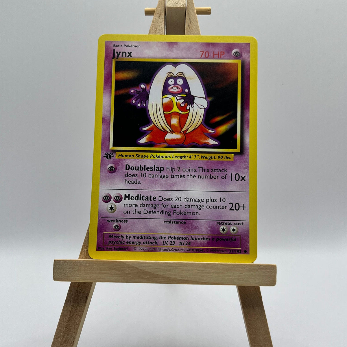 shiny jynx pokemon card Jynx · Base Set First Edition #31(Shadowless)