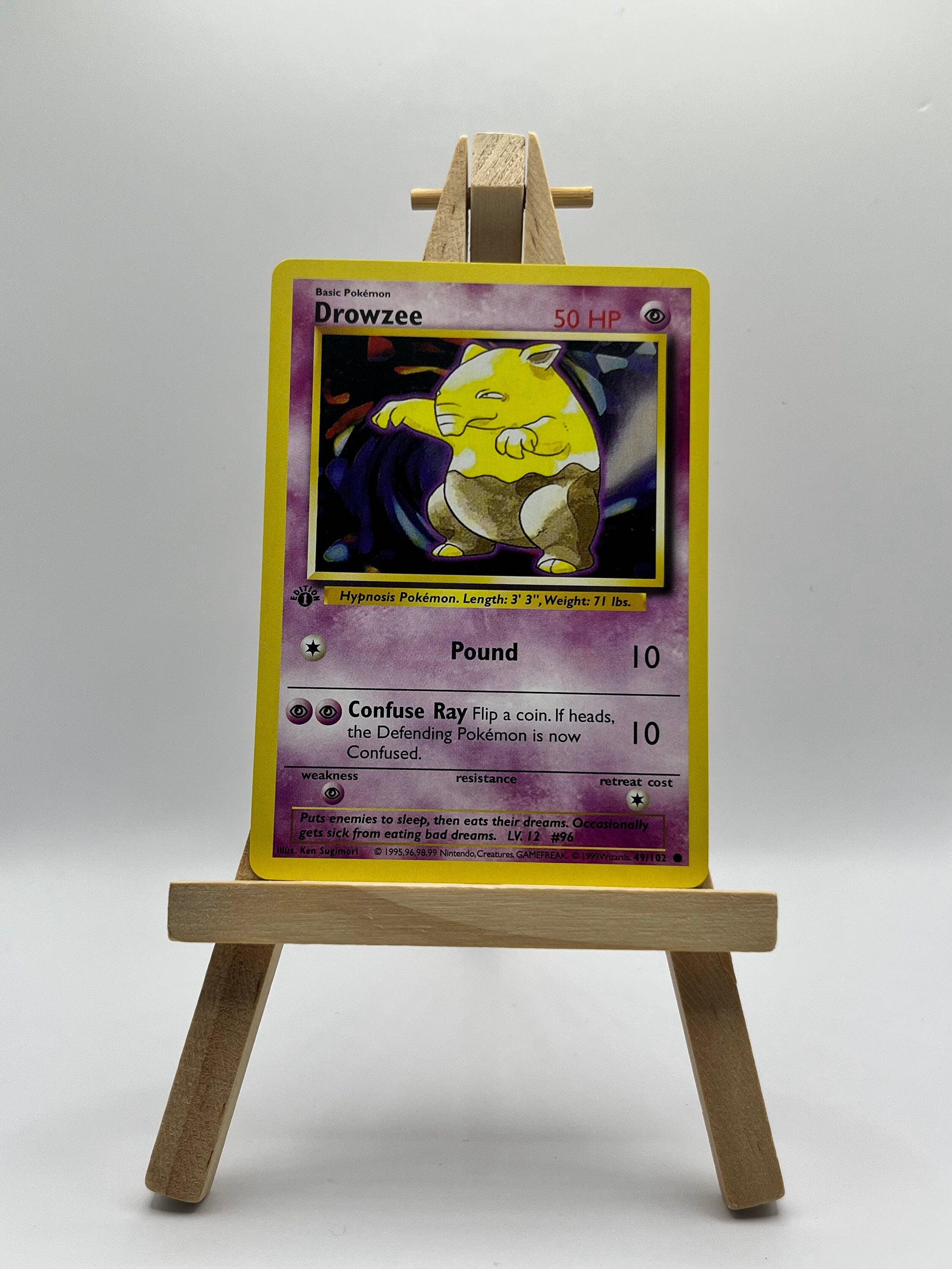 Drowzee · Base Set First Edition #49(Shadowless)