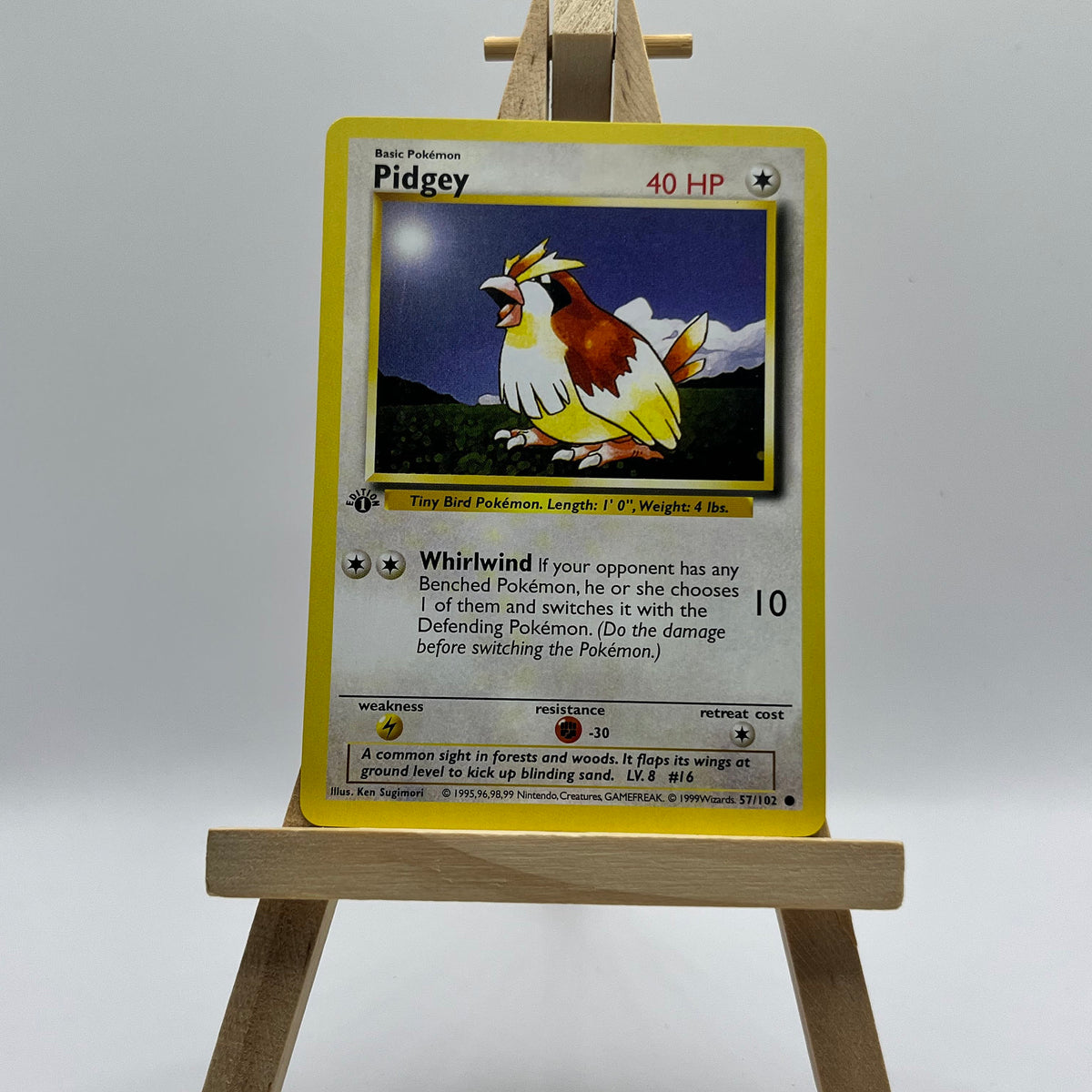 Pidgey · Base Set First Edition #57(Shadowless)