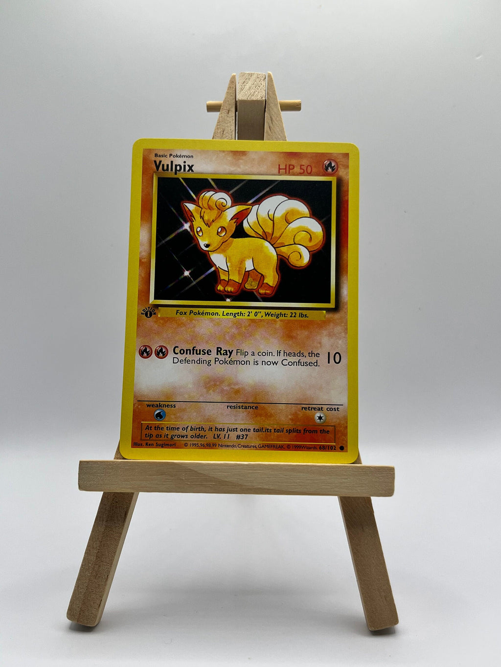 Vulpix · Base Set First Edition #68(Shadowless)