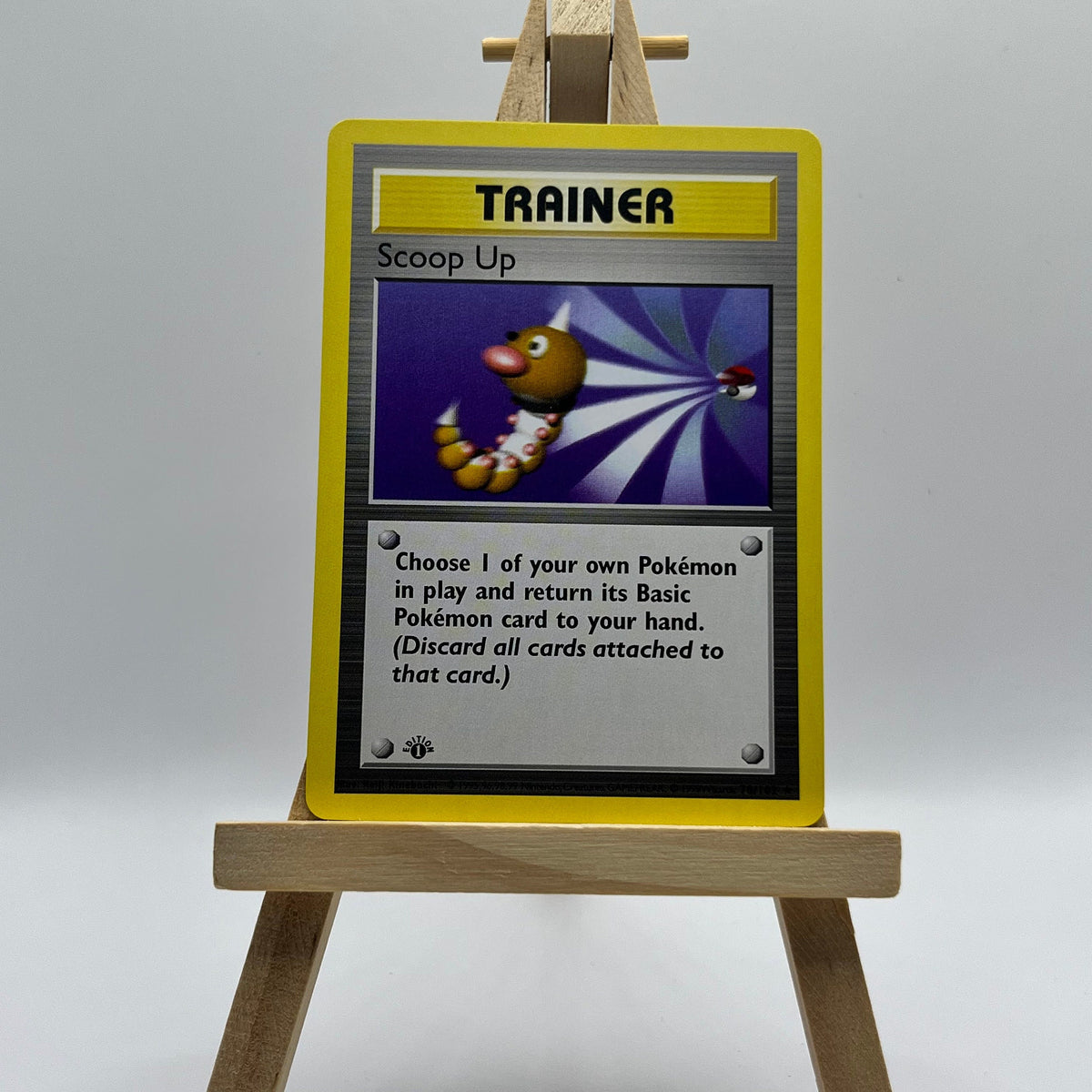 pokemon first edition trainer cards Scoop Up · Base Set First Edition #78(Shadowless)