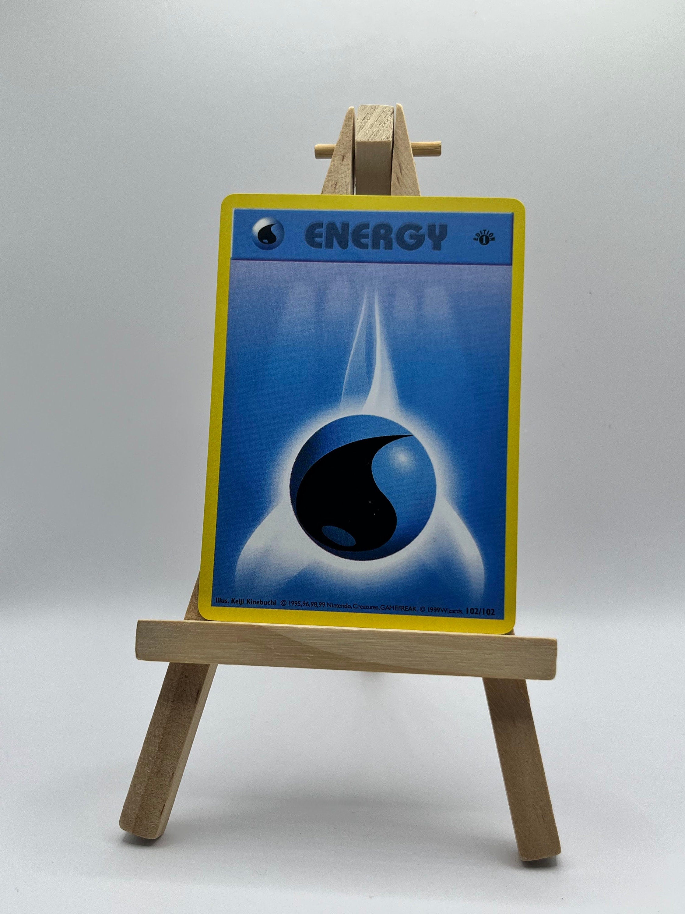 Water Energy · Base First Edition #102(Shadowless)